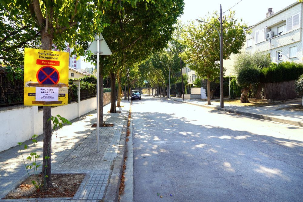 Carrer Torras i Bages. FOTO: Ajuntament