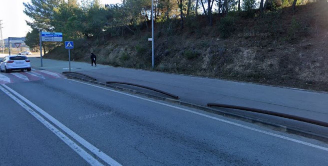Imatge de l'Avinguda Serragalliners, on es realitzaran les obres. FOTO: UAB
