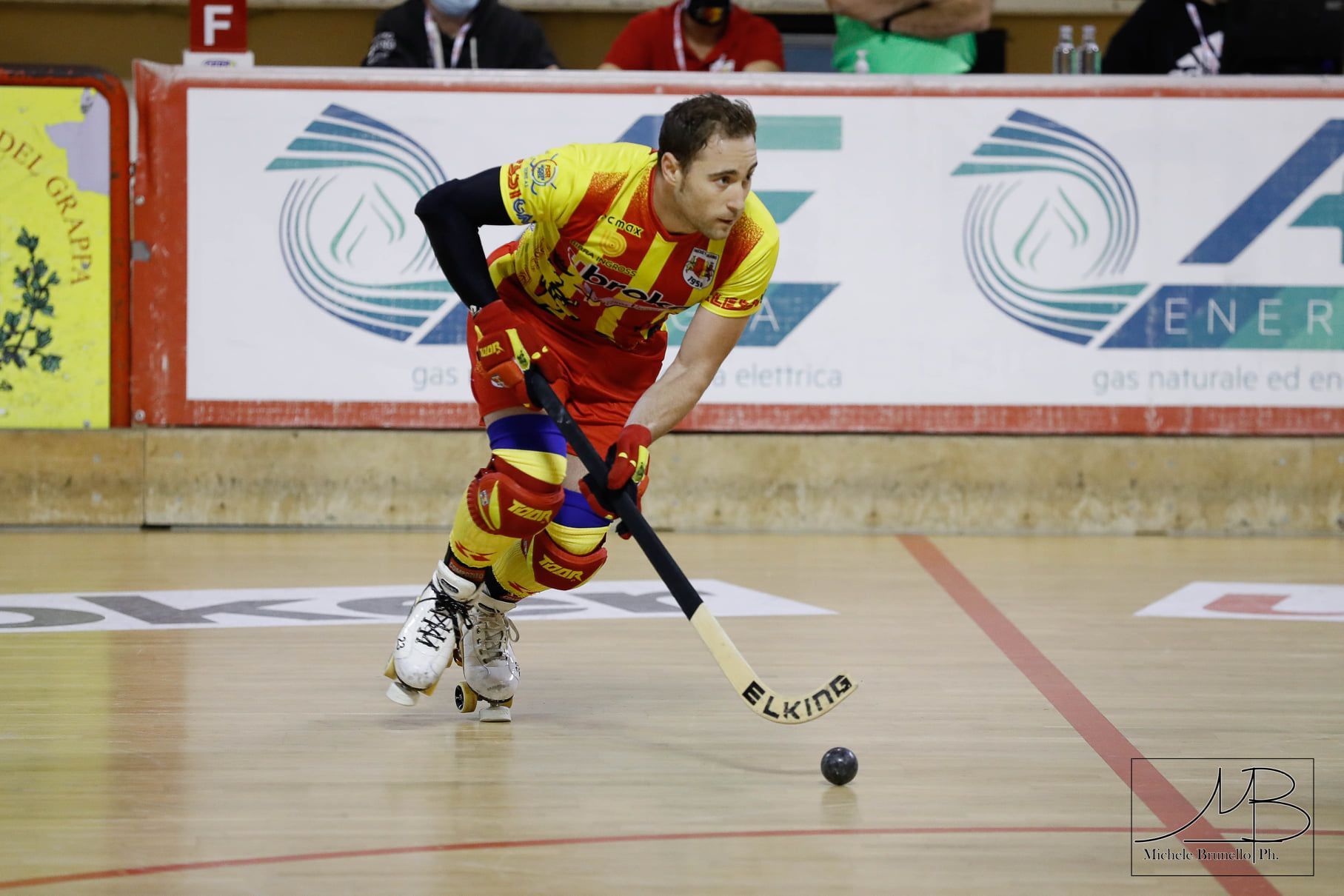 Marc Coy en un partit amb el Bassano italià. FOTO: Michele Brunello