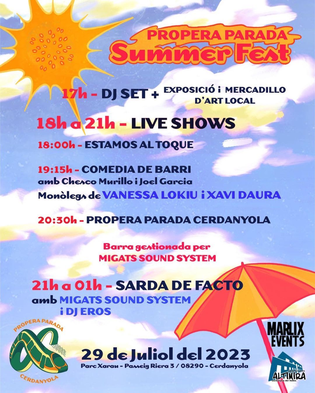 Propera parada Summer Fest Propera parada Summer Fest