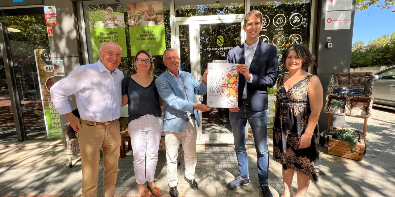 Presentació del cartell de la Festa Major de Bellaterra. FOTO: Bellaterra Diari