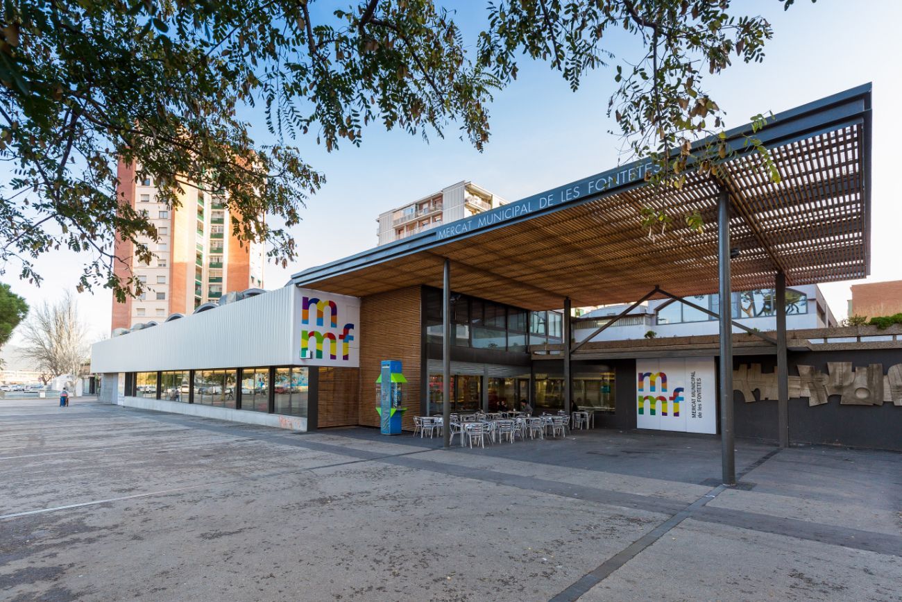 Exterior del Mercat de Les Fontetes. FOTO: Ajuntament