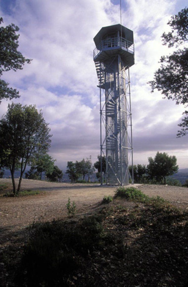 Al Puig de la Guàrdia hi ha vista del Vallès Occidental i Oriental. FOTO: Arxiu del Parc