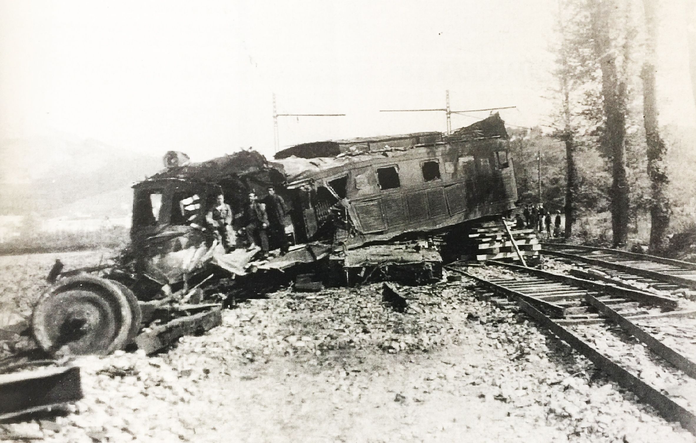 Accident de tren entre Montcada i Cerdanyola, 16 d'abril del 1948