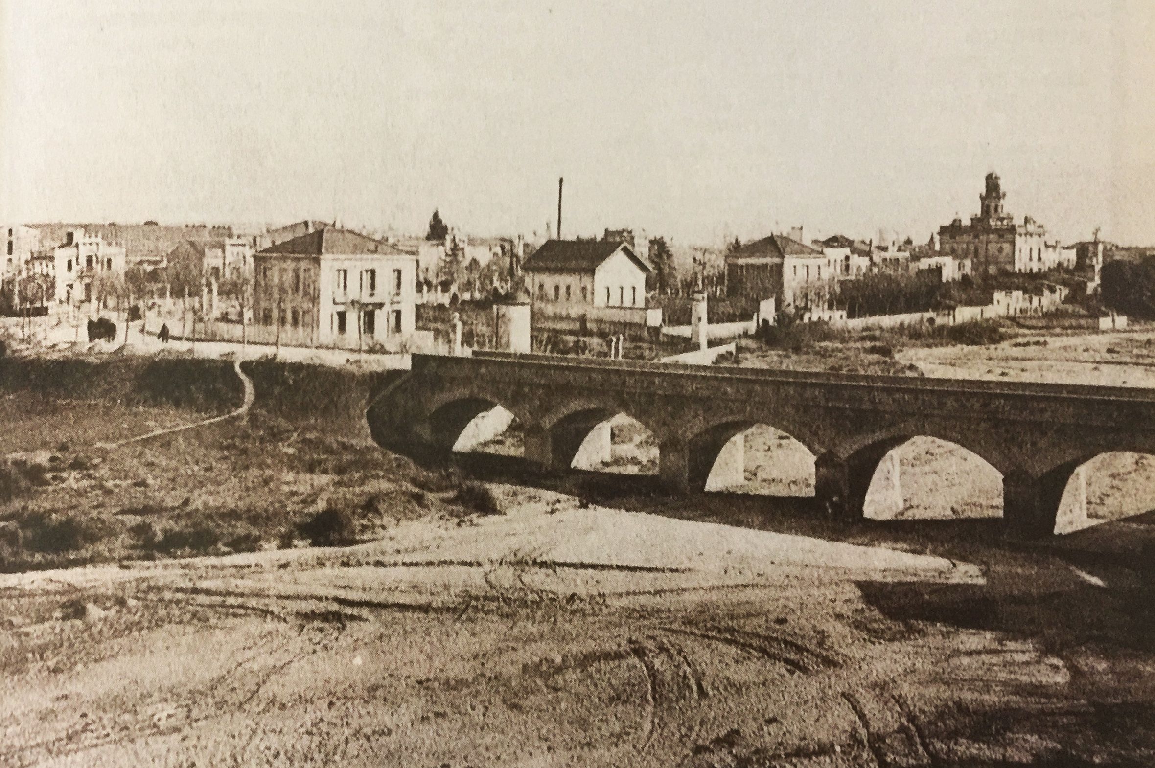 Vista general de Cerdanyola, 1918. Escursell. Cedida per la família Cabot