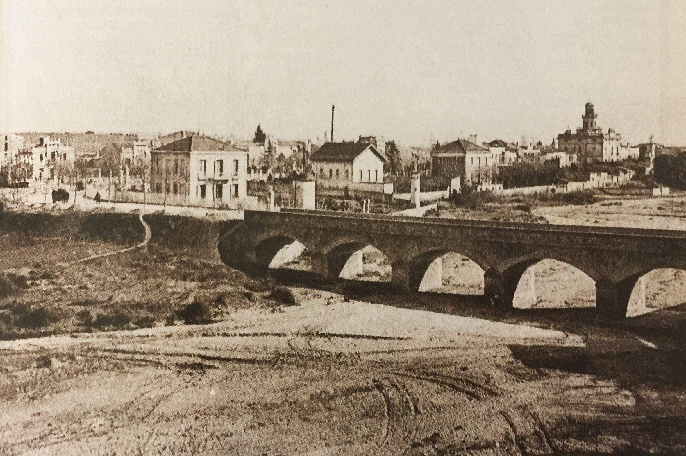 Vista general de Cerdanyola, 1918. Escursell. Cedida per la família Cabot