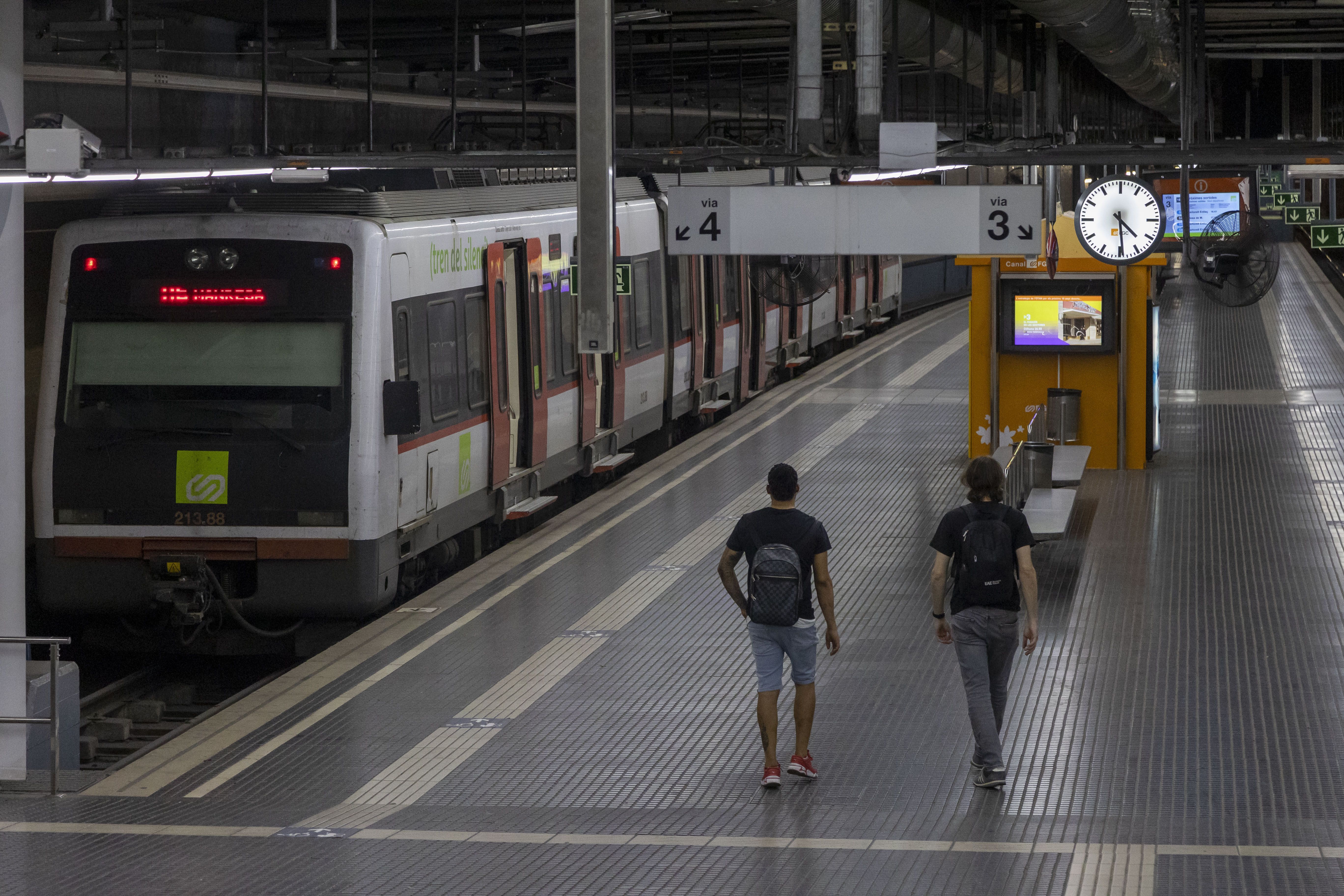 Un tren dels Ferrocarrils. FOTO: FGC