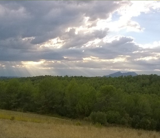 Panoràmica de la Serra de Galliners 
