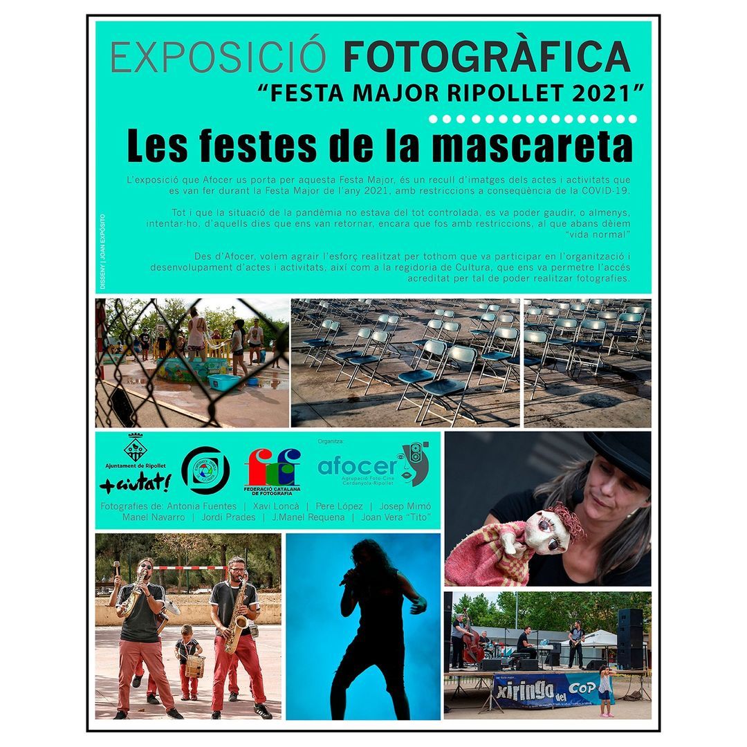 Cartell de l'exposició: FOTO: @afocer