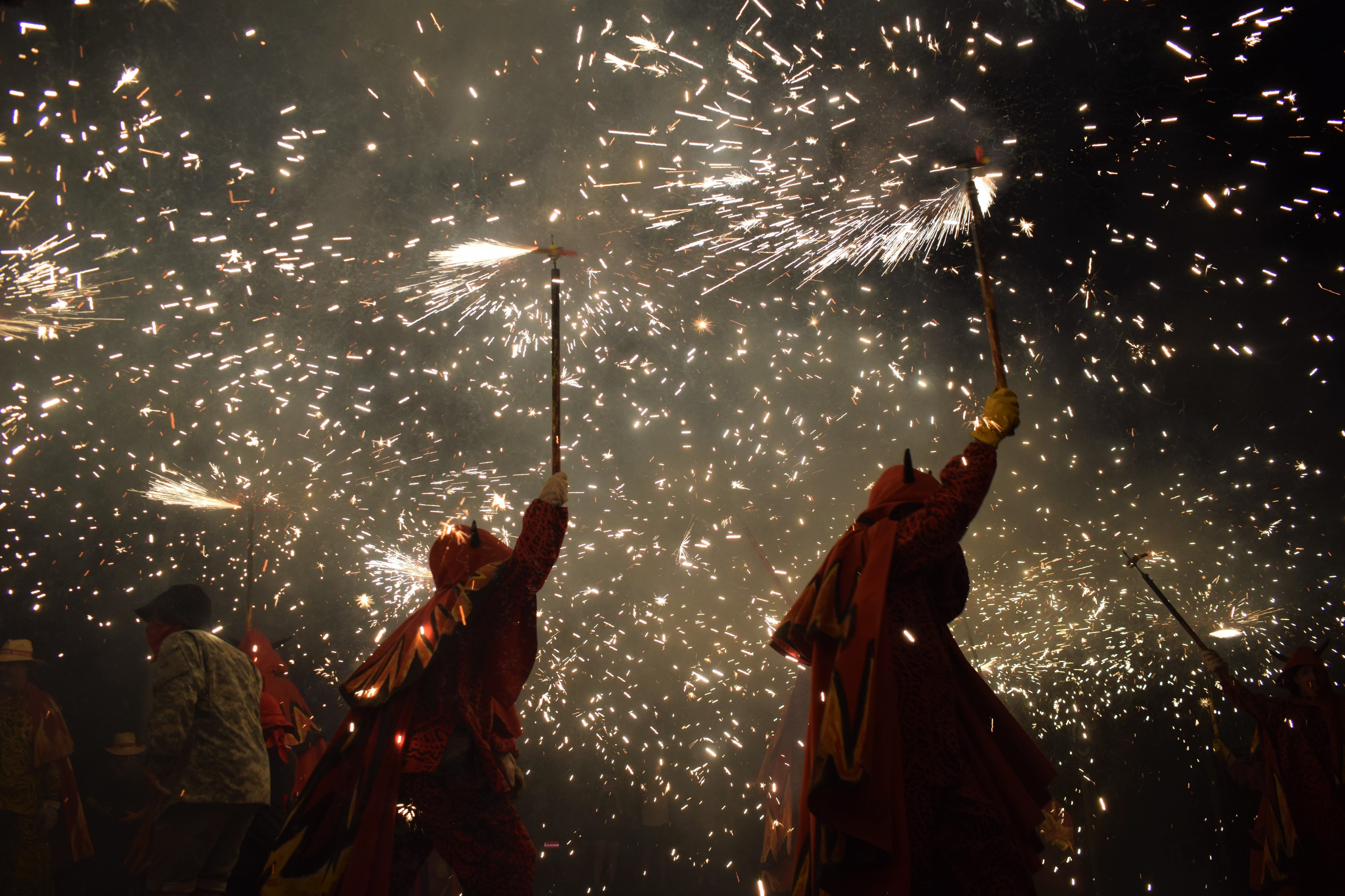 Correfoc de Ripollet. FOTO: Helena Rodríguez