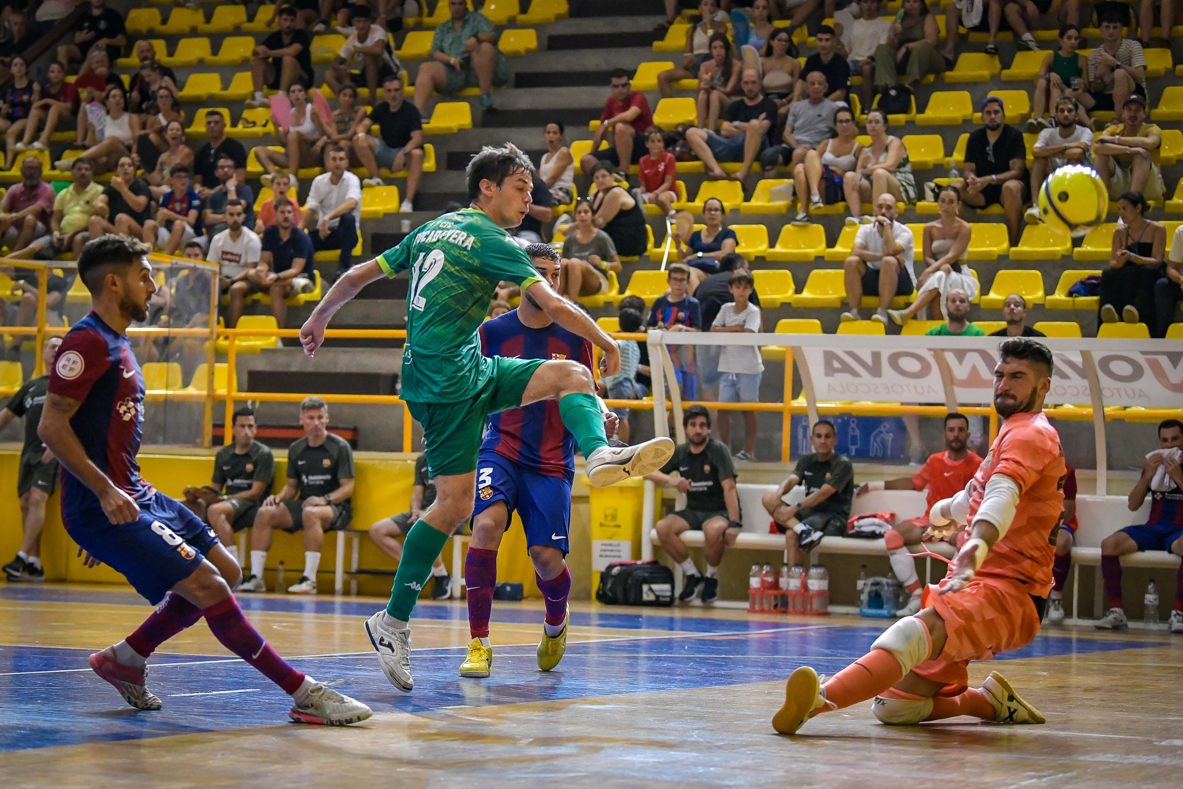 Rocabayera remata a boca de canó. FOTO: FCF