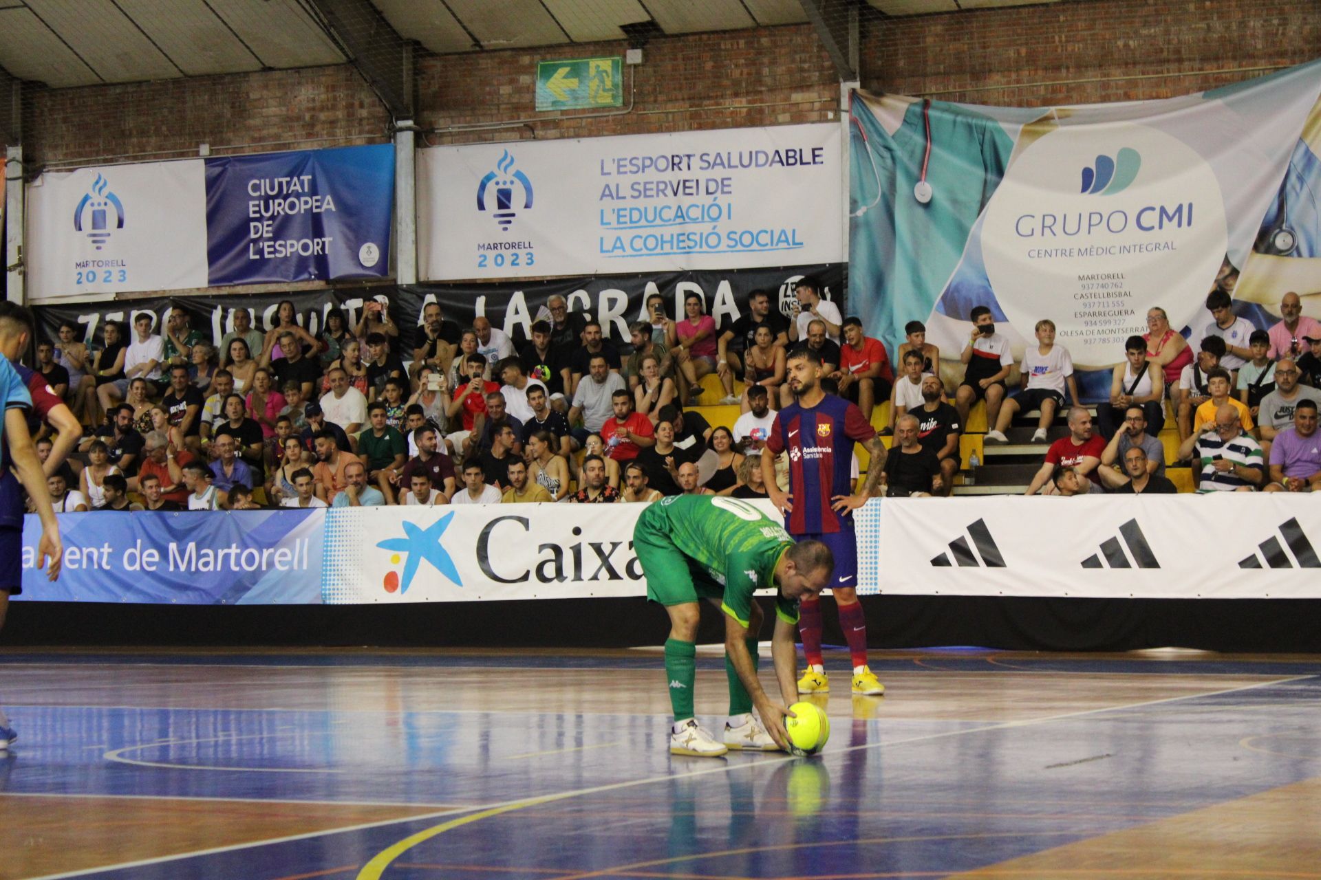 Final a 4 Copa Catalunya futbol sala 2023. FOTO Guillem Barrera