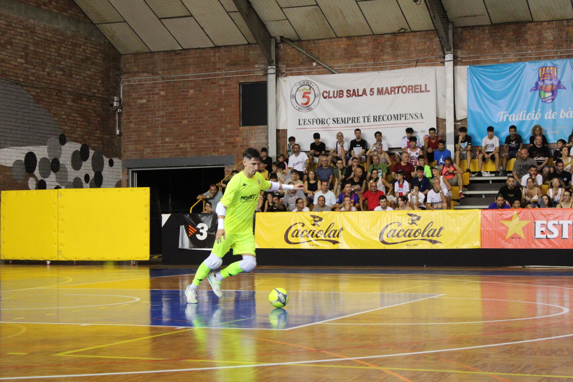 Final a 4 Copa Catalunya futbol sala 2023. FOTO Guillem Barrera