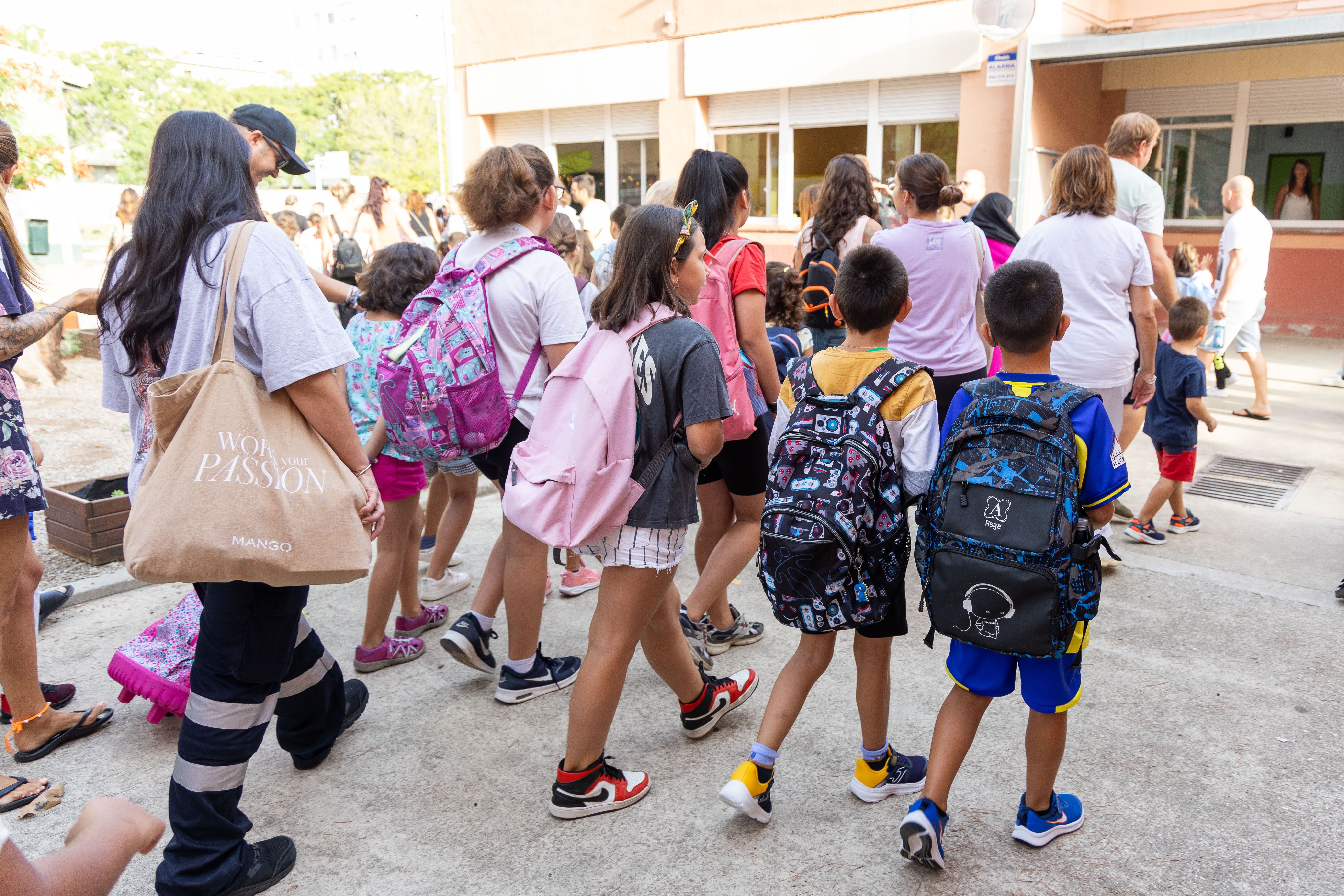 Inici del curs escolar 2023-2024 a Cerdanyola. FOTO: Ajuntament de Cerdanyola