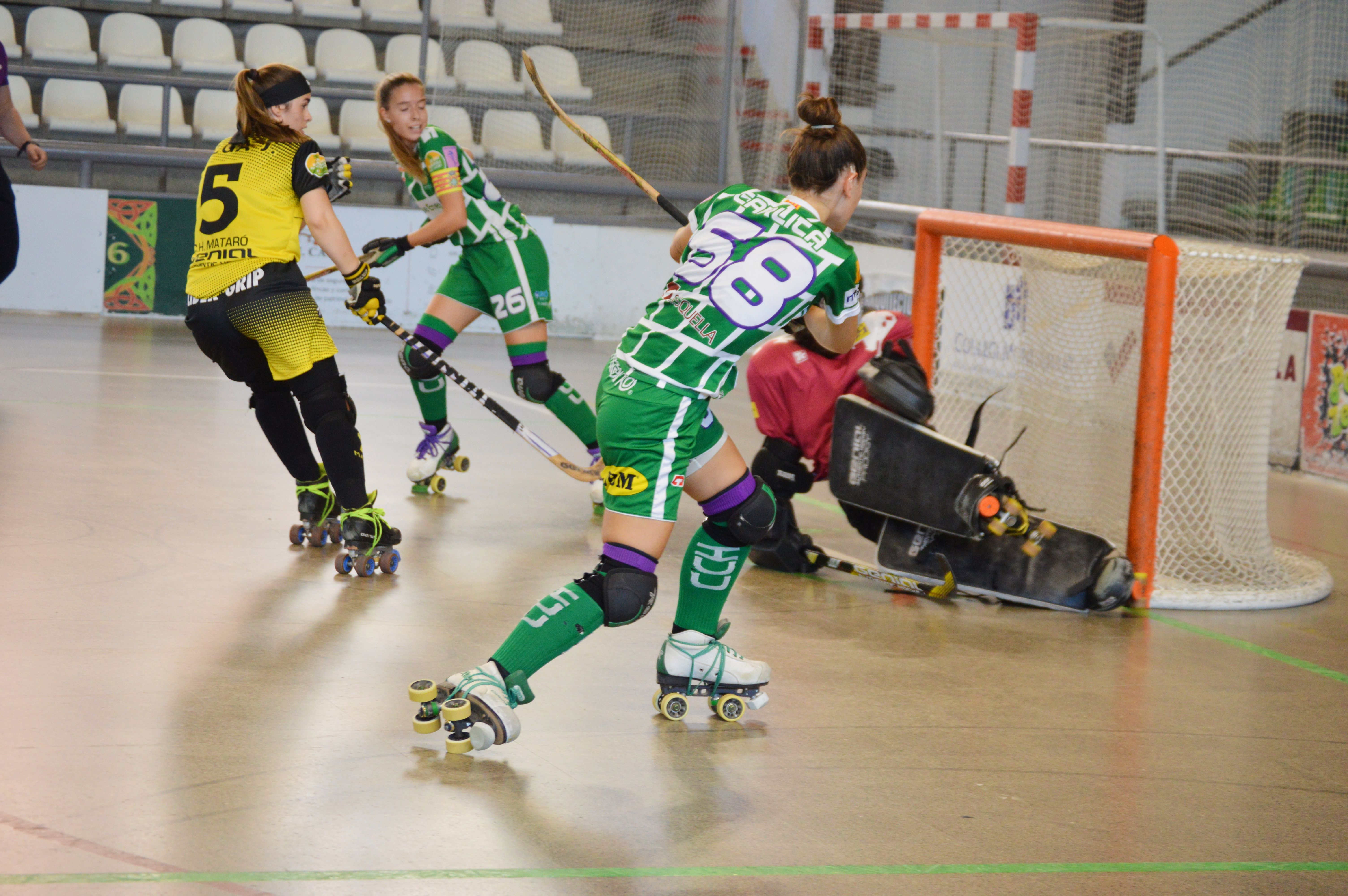 La Supercopa catalana d'hoquei patins de 2023 a Can Xarau. FOTO: Nora Muñoz Otero