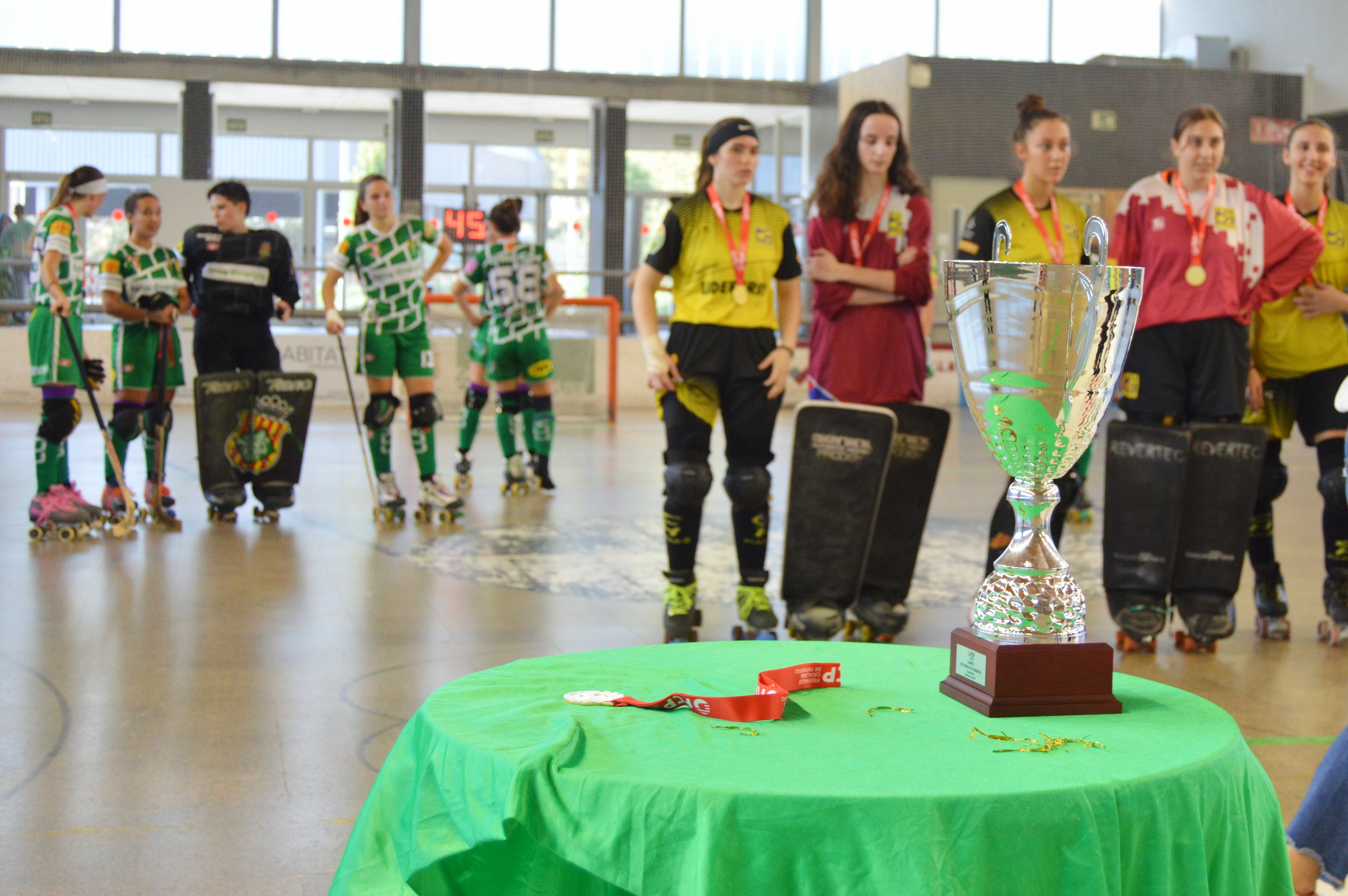 La Supercopa catalana d'hoquei patins de 2023 a Can Xarau. FOTO: Nora Muñoz Otero