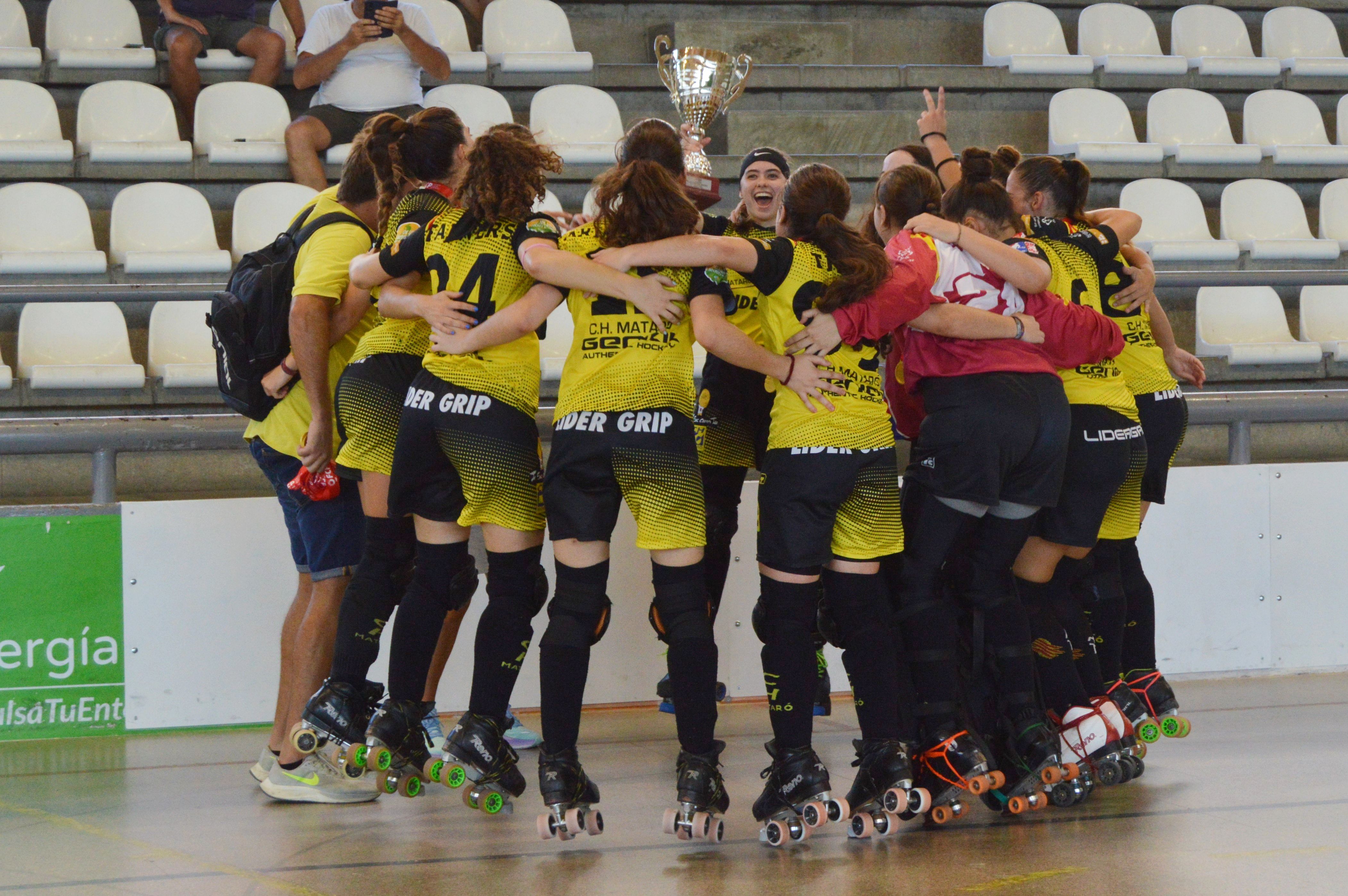 La Supercopa catalana d'hoquei patins de 2023 a Can Xarau. FOTO: Nora Muñoz Otero