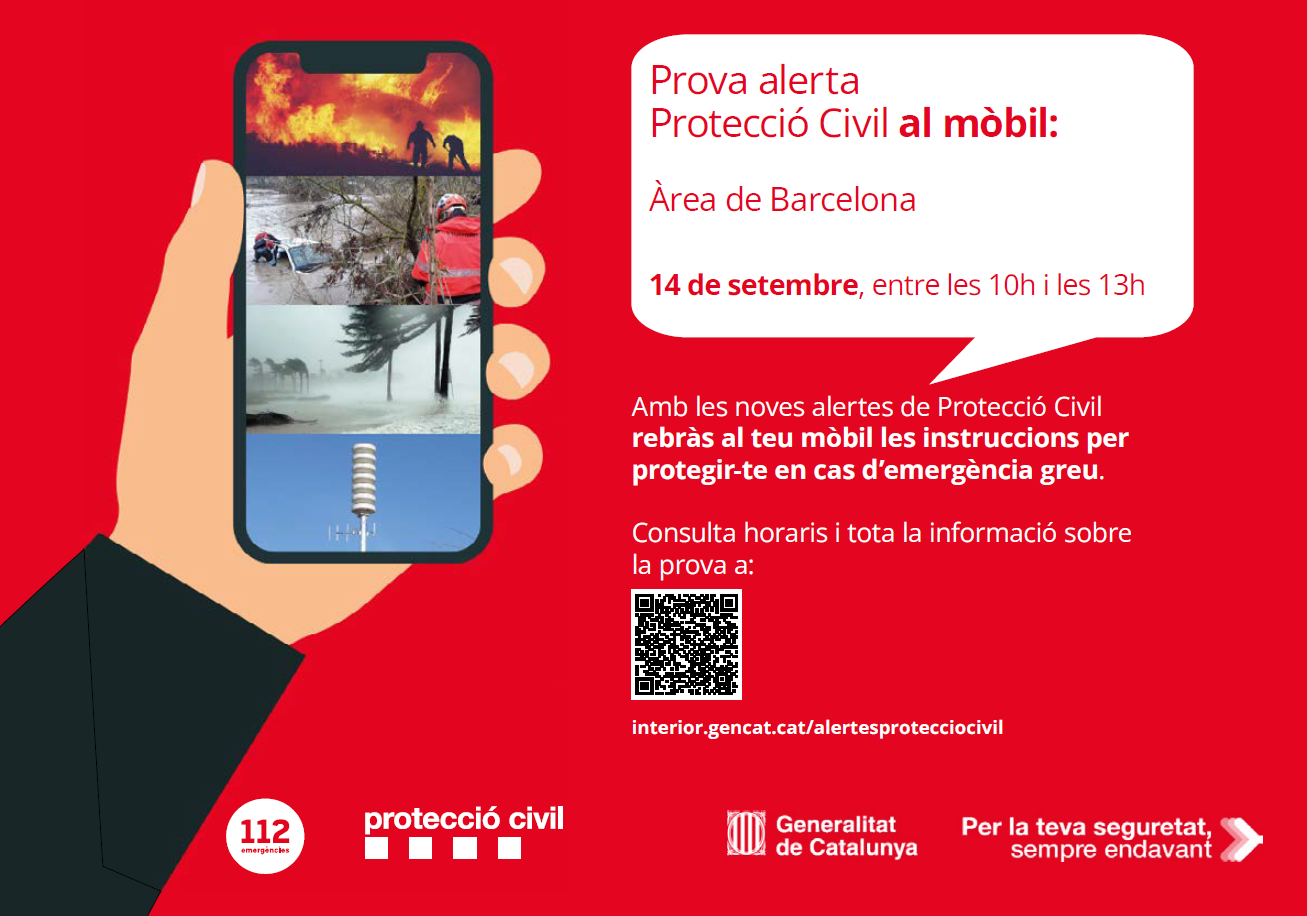Simulacre d'alerta d'emergència de Protecció Civil Simulacre d'alerta d'emergència de Protecció Civil