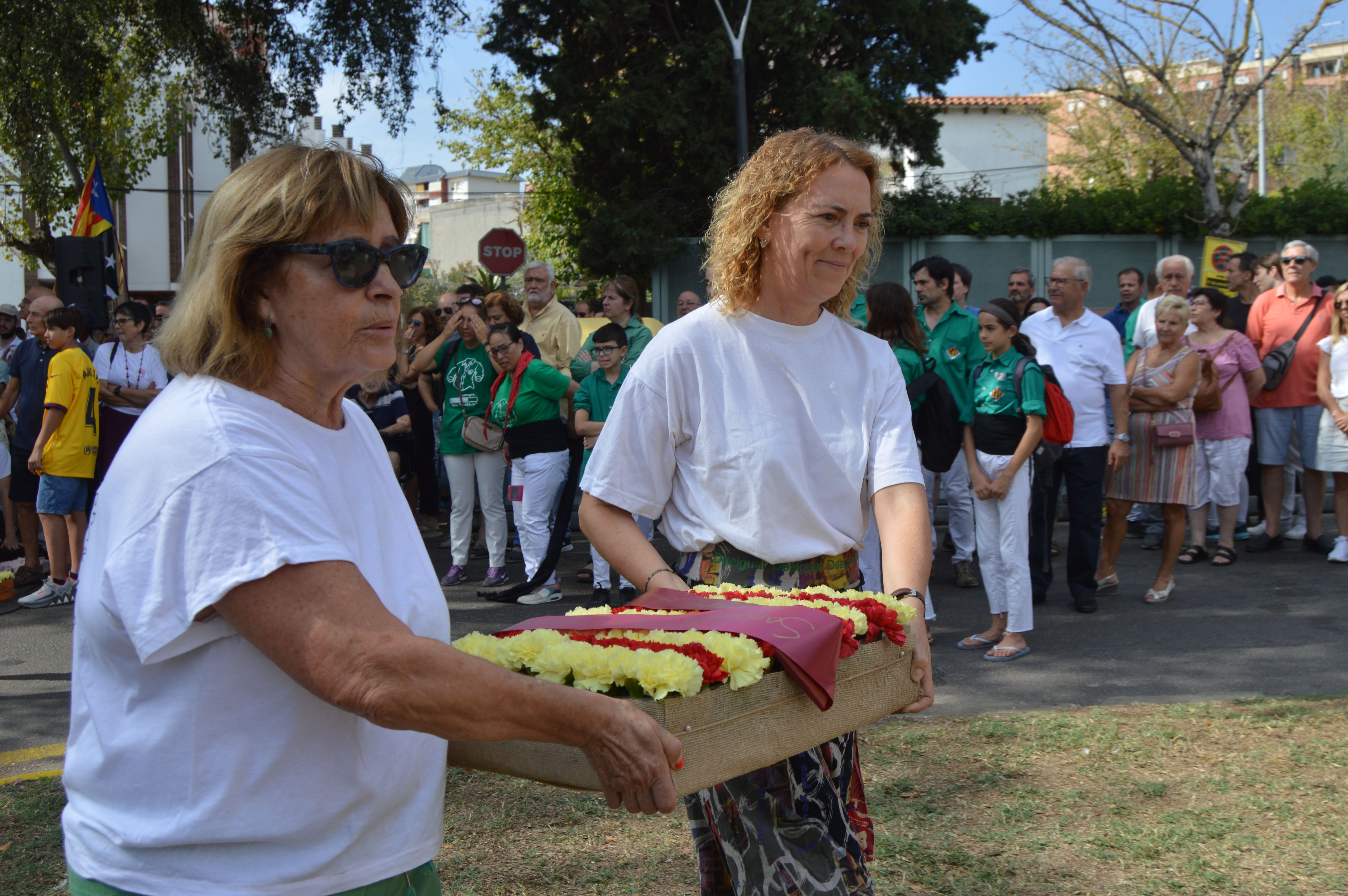 Celebració de la Diada de Catalunya de 2023 a Cerdanyola. FOTO: Nora Muñoz Otero