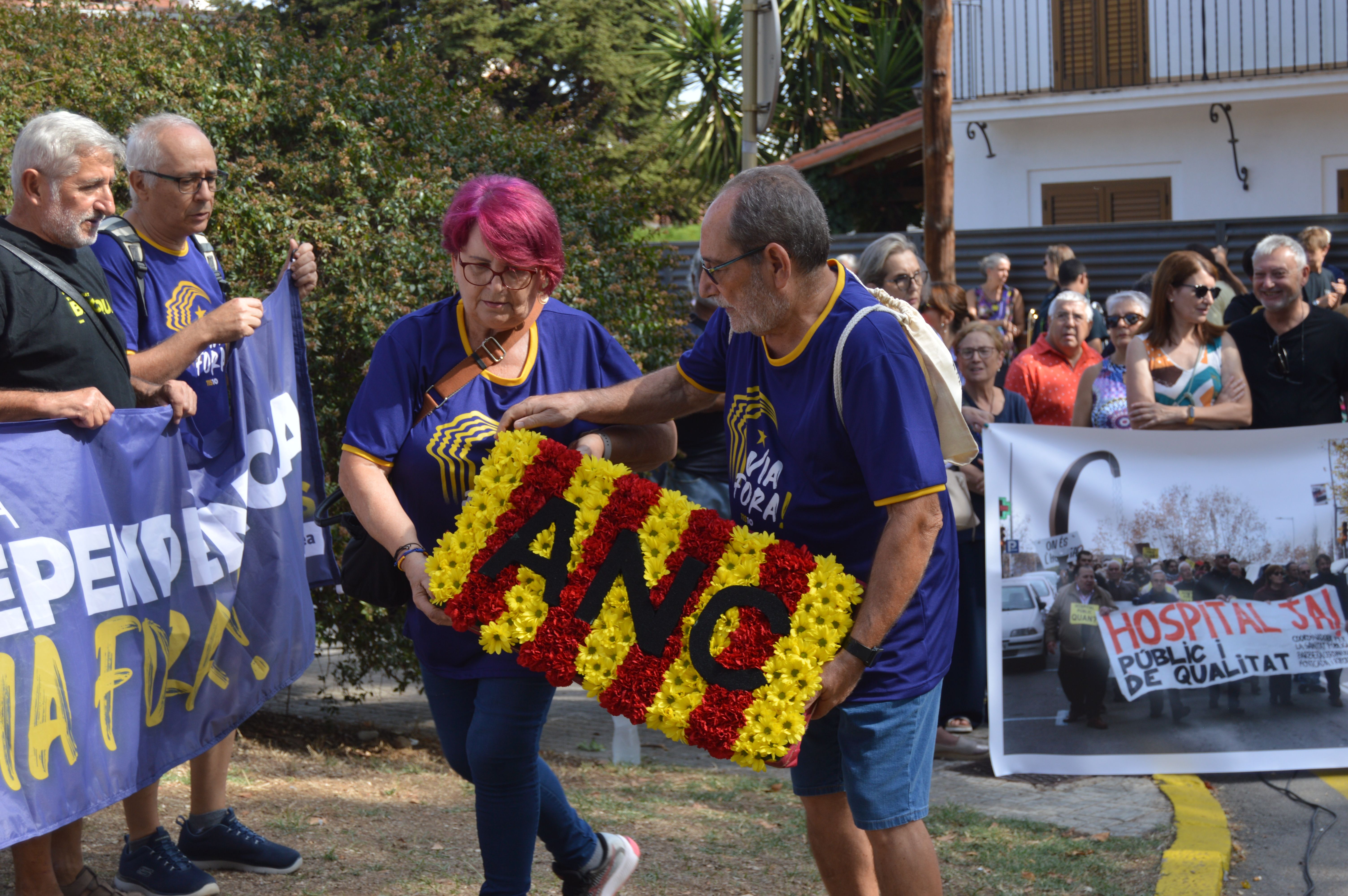 Celebració de la Diada de Catalunya de 2023 a Cerdanyola. FOTO: Nora Muñoz Otero