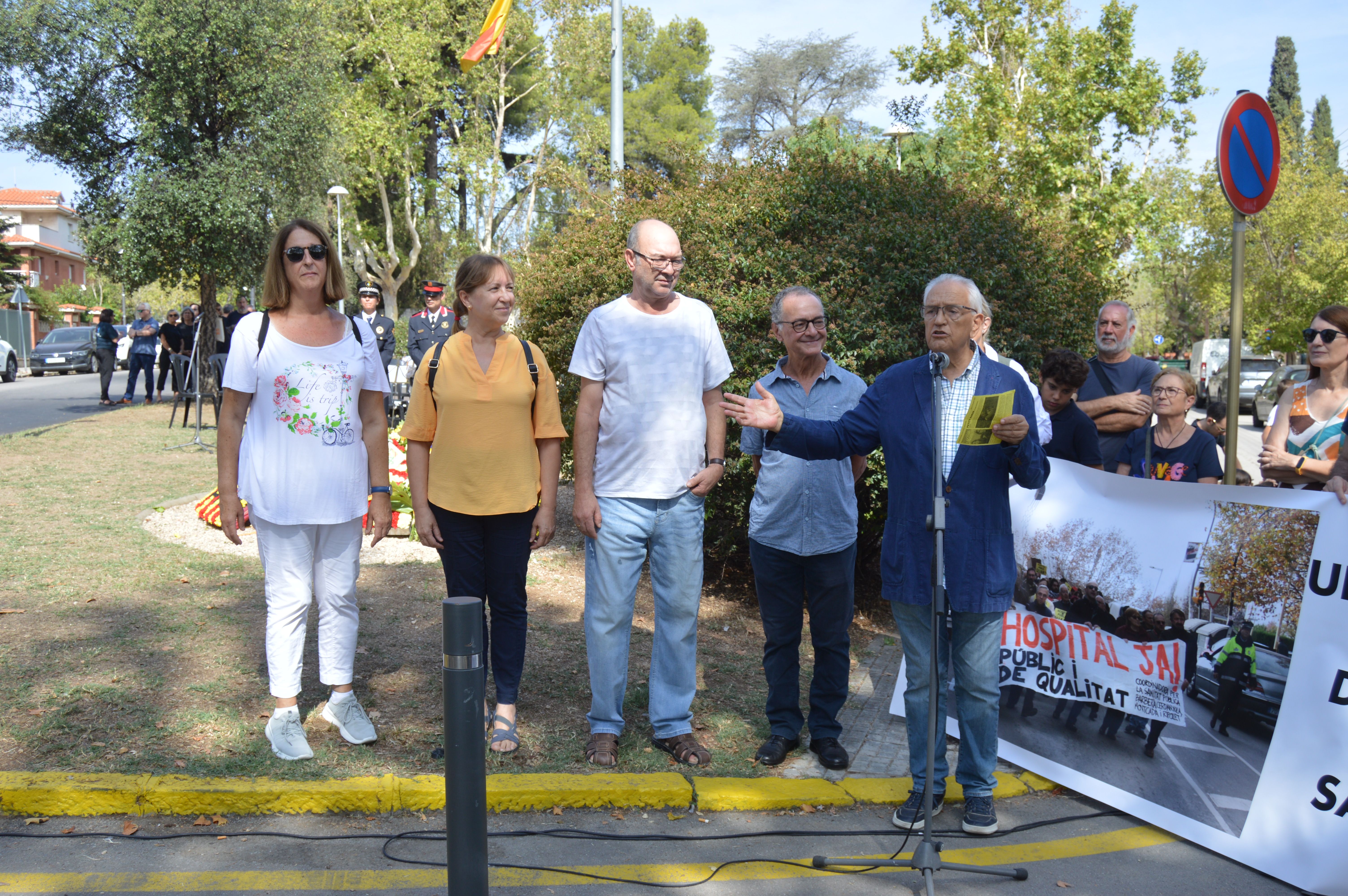 Celebració de la Diada de Catalunya de 2023 a Cerdanyola. FOTO: Nora Muñoz Otero