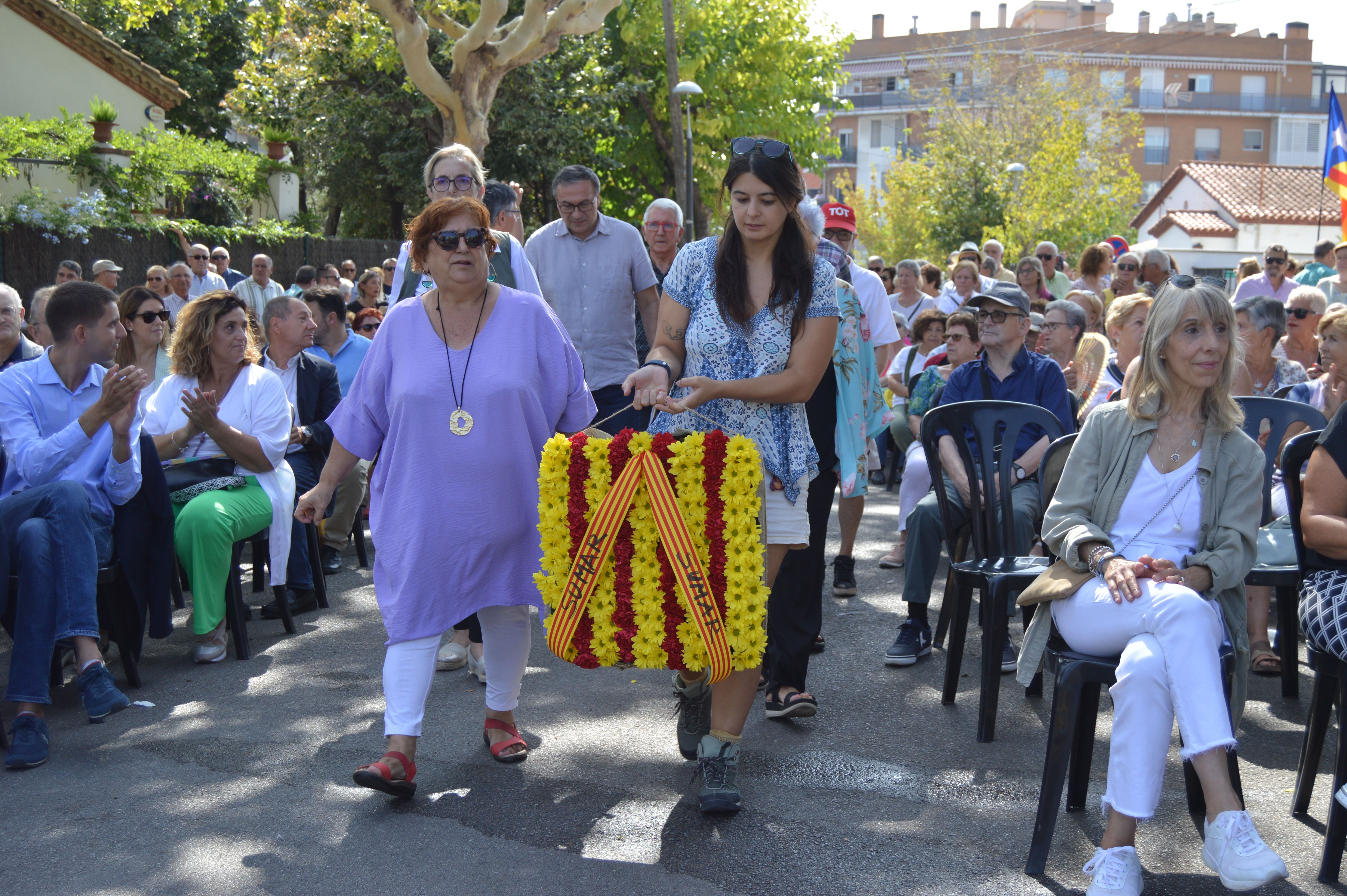 Celebració de la Diada de Catalunya de 2023 a Cerdanyola. FOTO: Nora Muñoz Otero