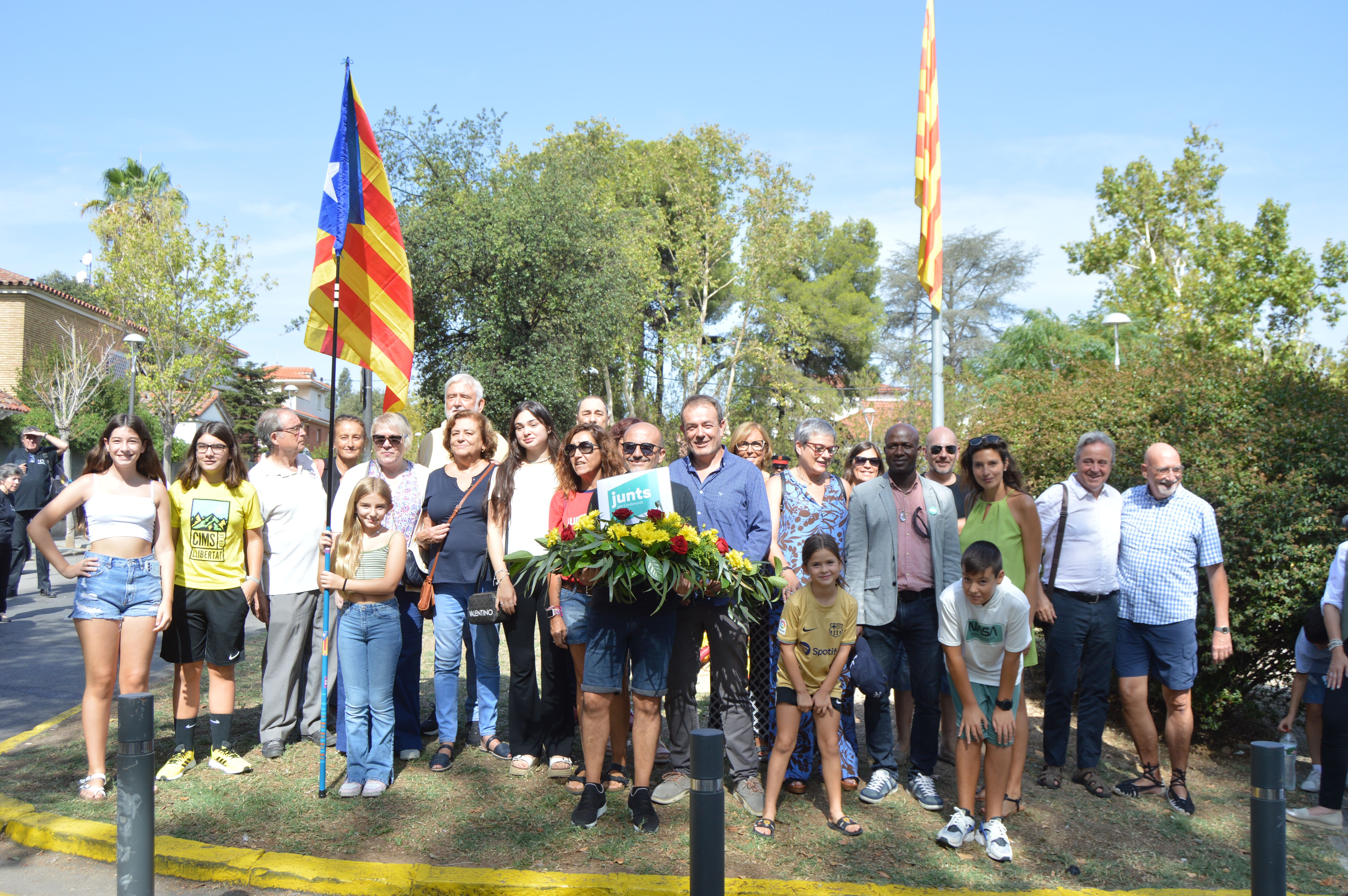 Celebració de la Diada de Catalunya de 2023 a Cerdanyola. FOTO: Nora Muñoz Otero