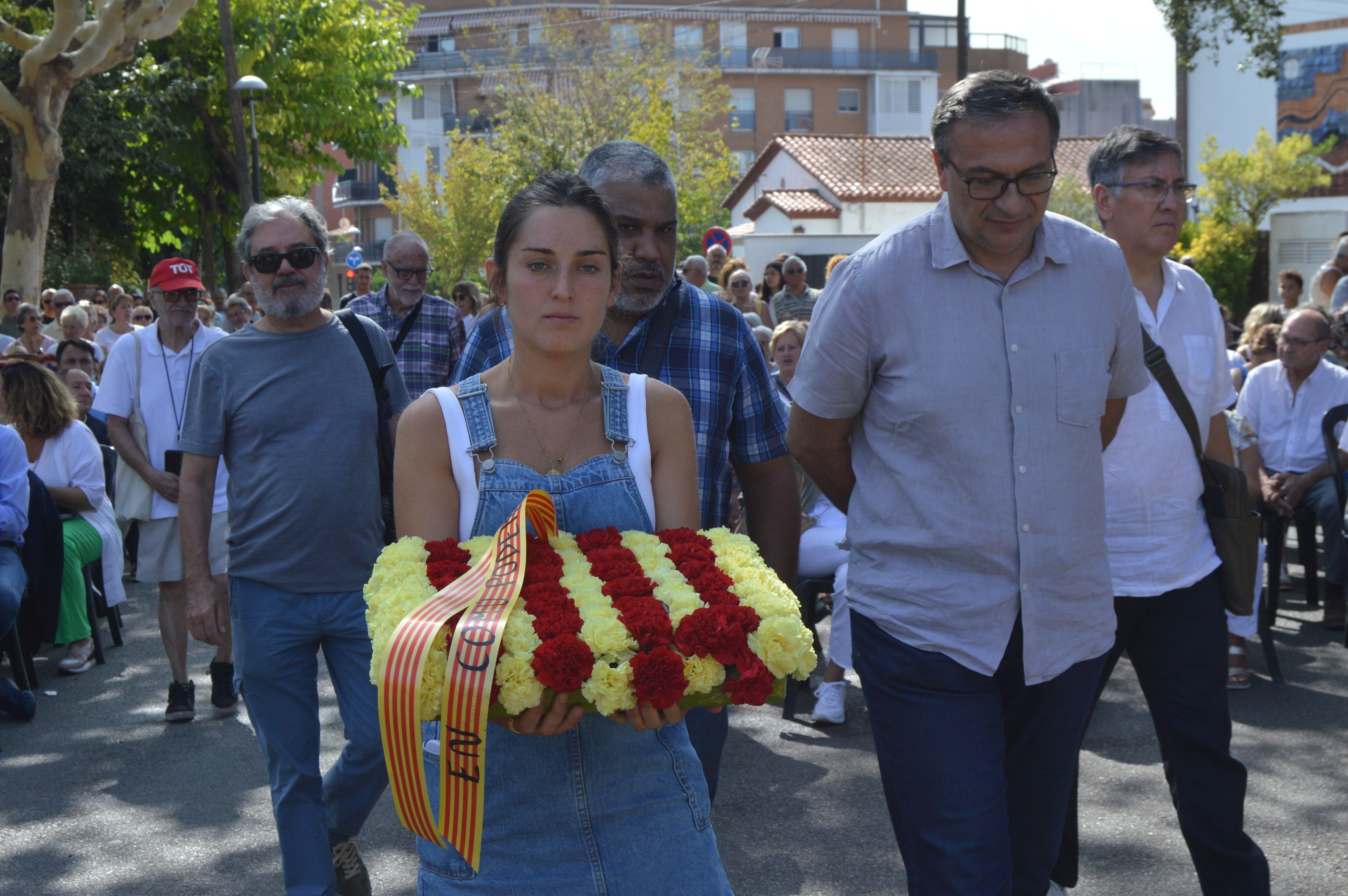 Celebració de la Diada de Catalunya de 2023 a Cerdanyola. FOTO: Nora Muñoz Otero