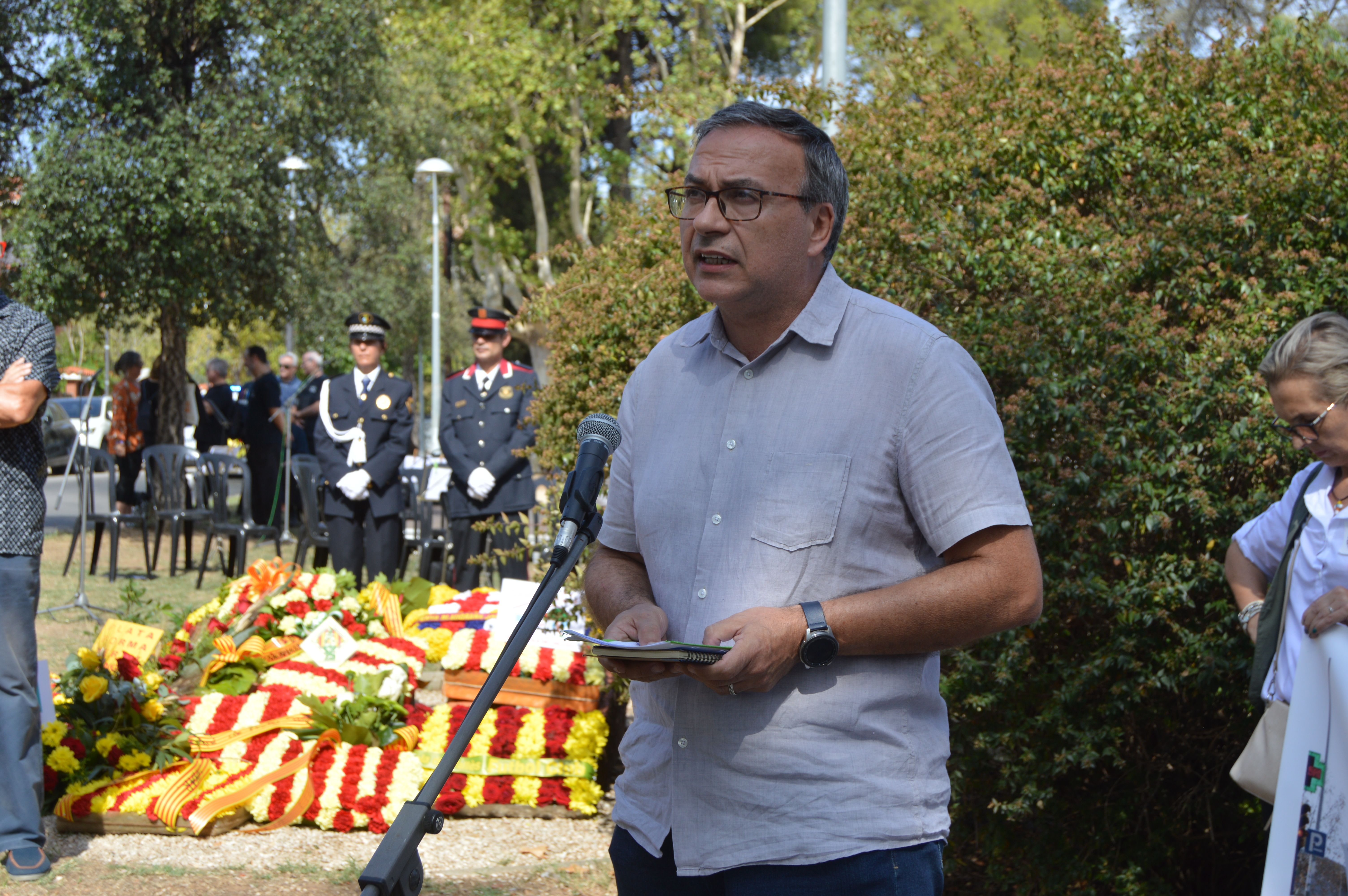 Celebració de la Diada de Catalunya de 2023 a Cerdanyola. FOTO: Nora Muñoz Otero