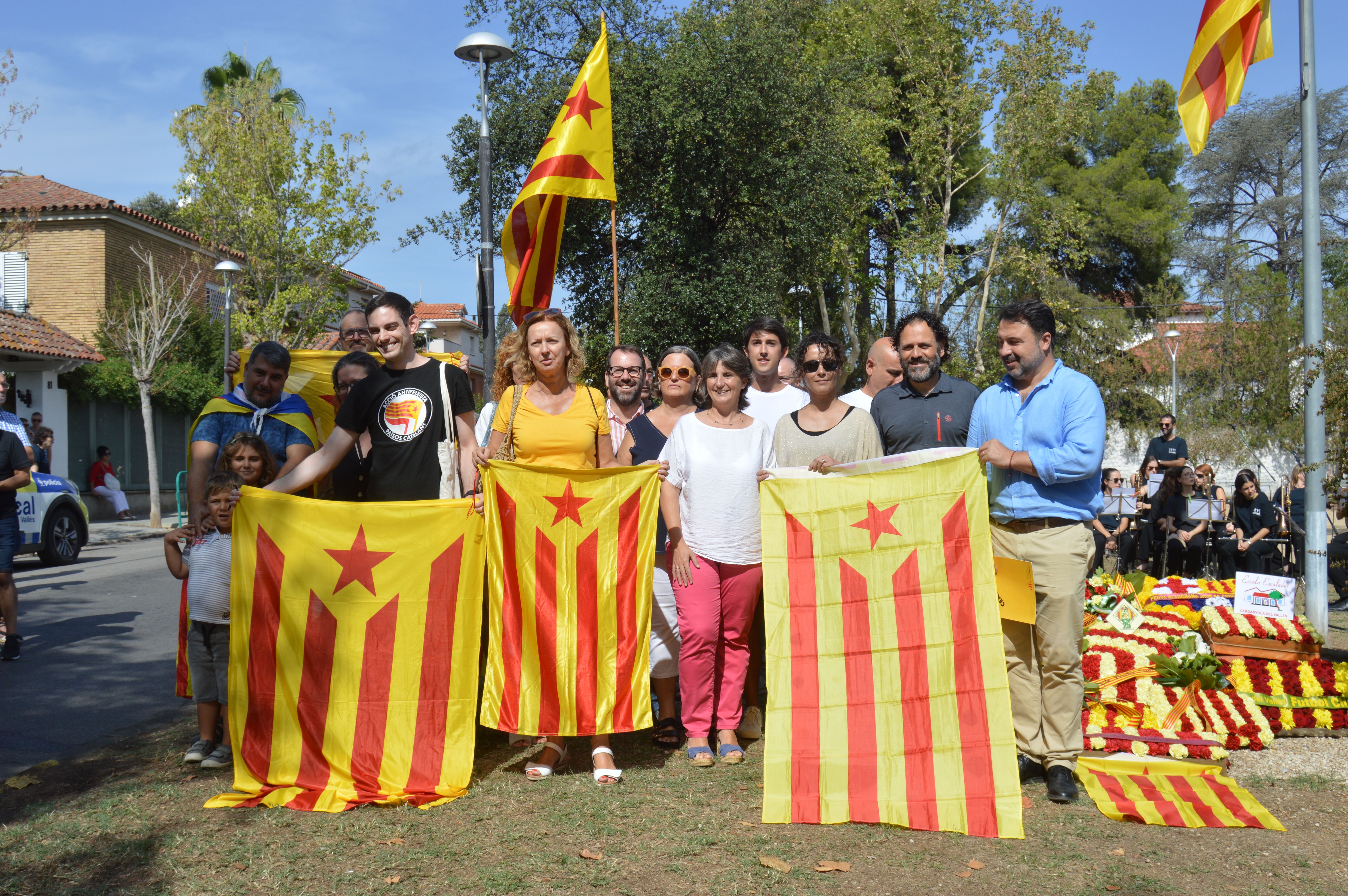 Celebració de la Diada de Catalunya de 2023 a Cerdanyola. FOTO: Nora Muñoz Otero