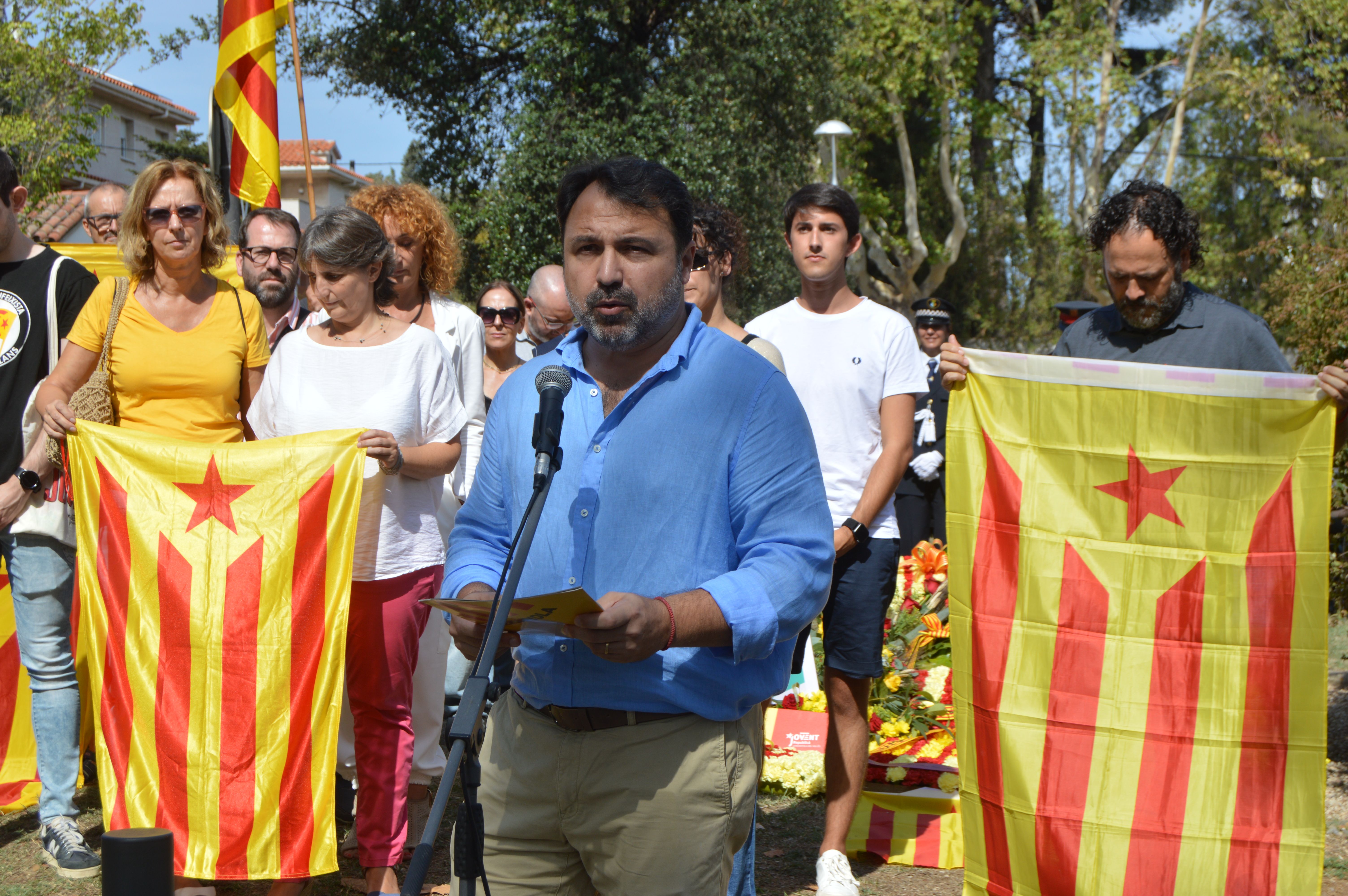 Celebració de la Diada de Catalunya de 2023 a Cerdanyola. FOTO: Nora Muñoz Otero