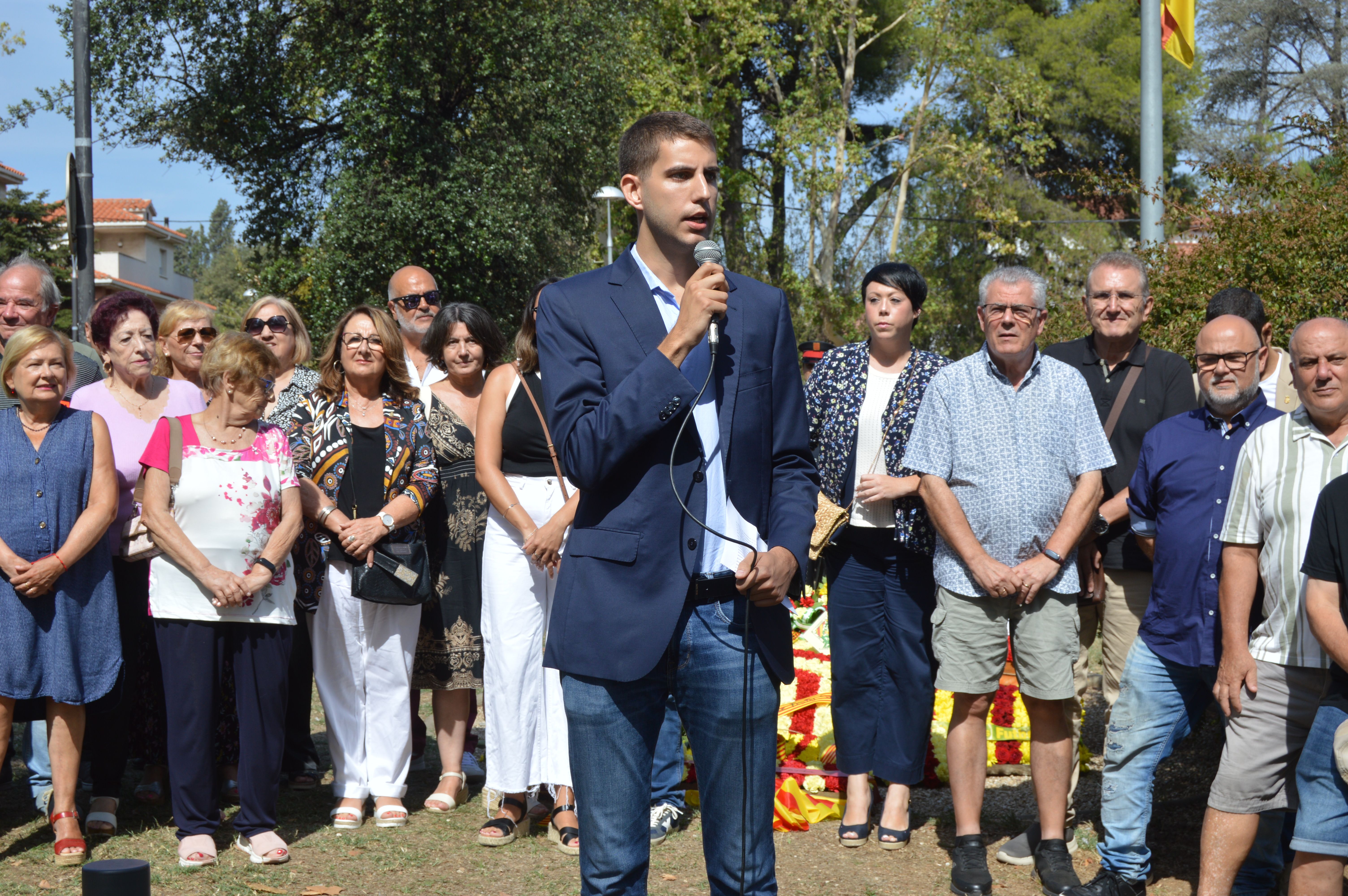 Celebració de la Diada de Catalunya de 2023 a Cerdanyola. FOTO: Nora Muñoz Otero