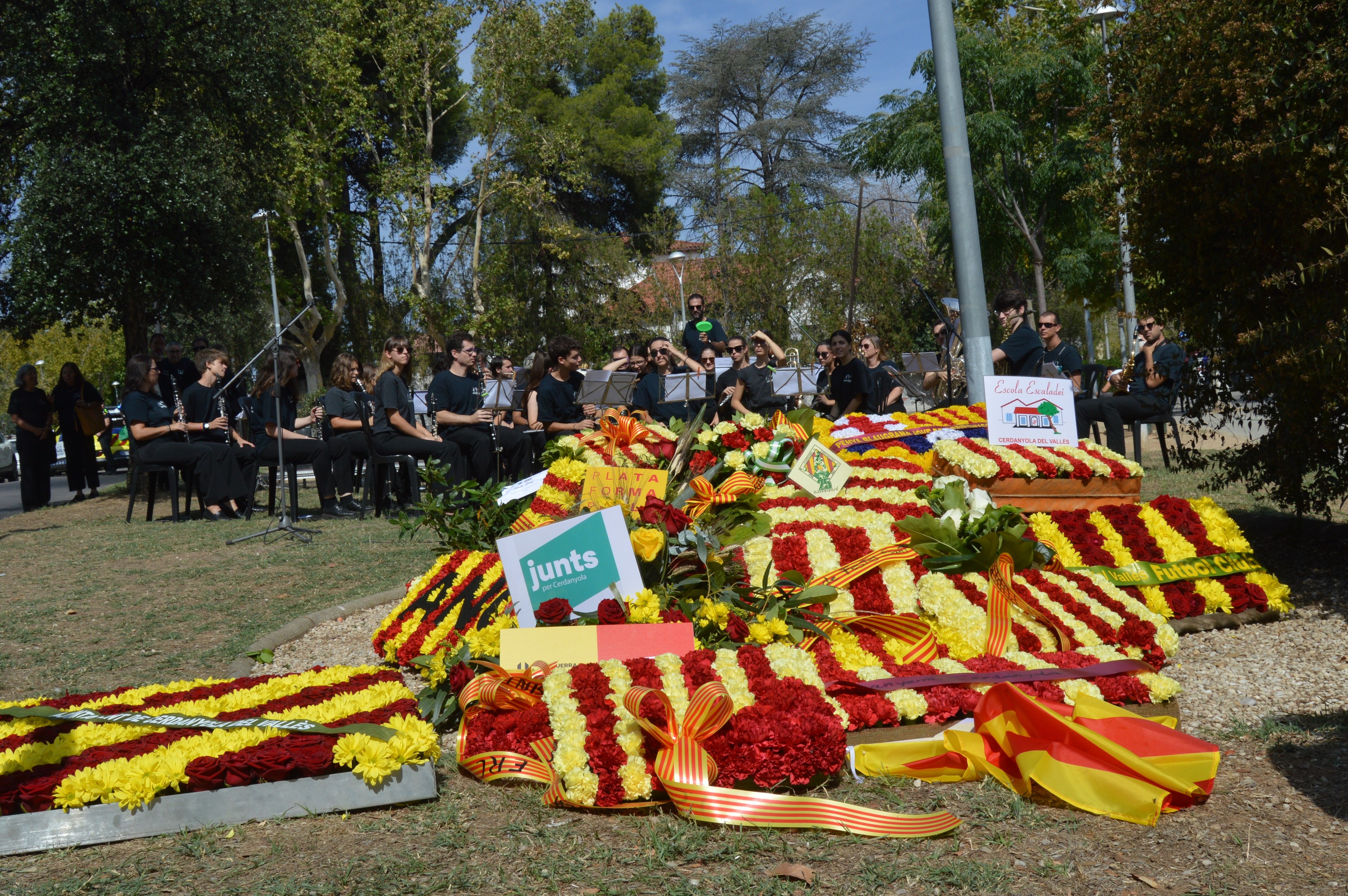 Celebració de la Diada de Catalunya de 2023 a Cerdanyola. FOTO: Nora Muñoz Otero