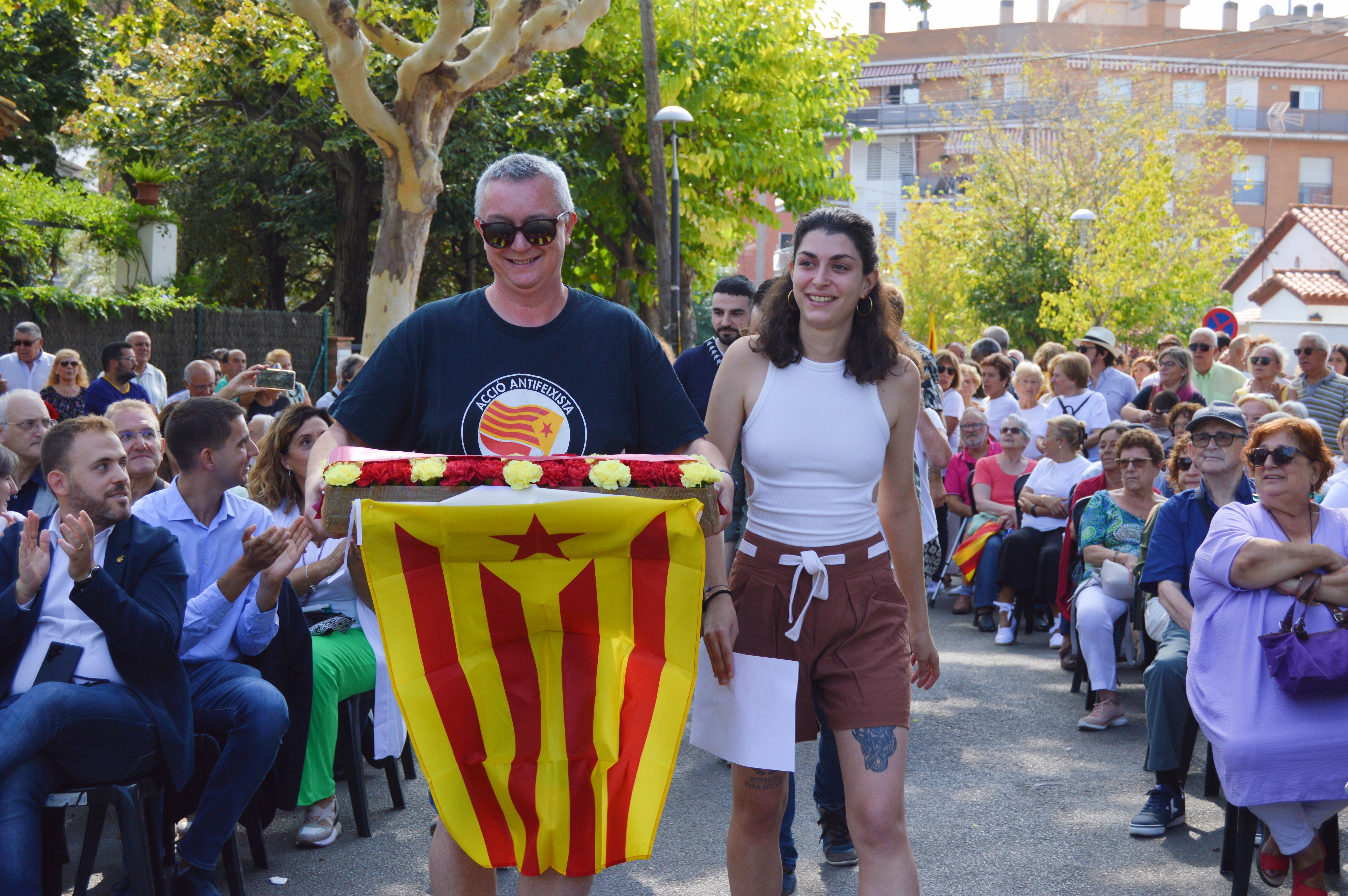 Celebració de la Diada de Catalunya de 2023 a Cerdanyola. FOTO: Nora Muñoz Otero