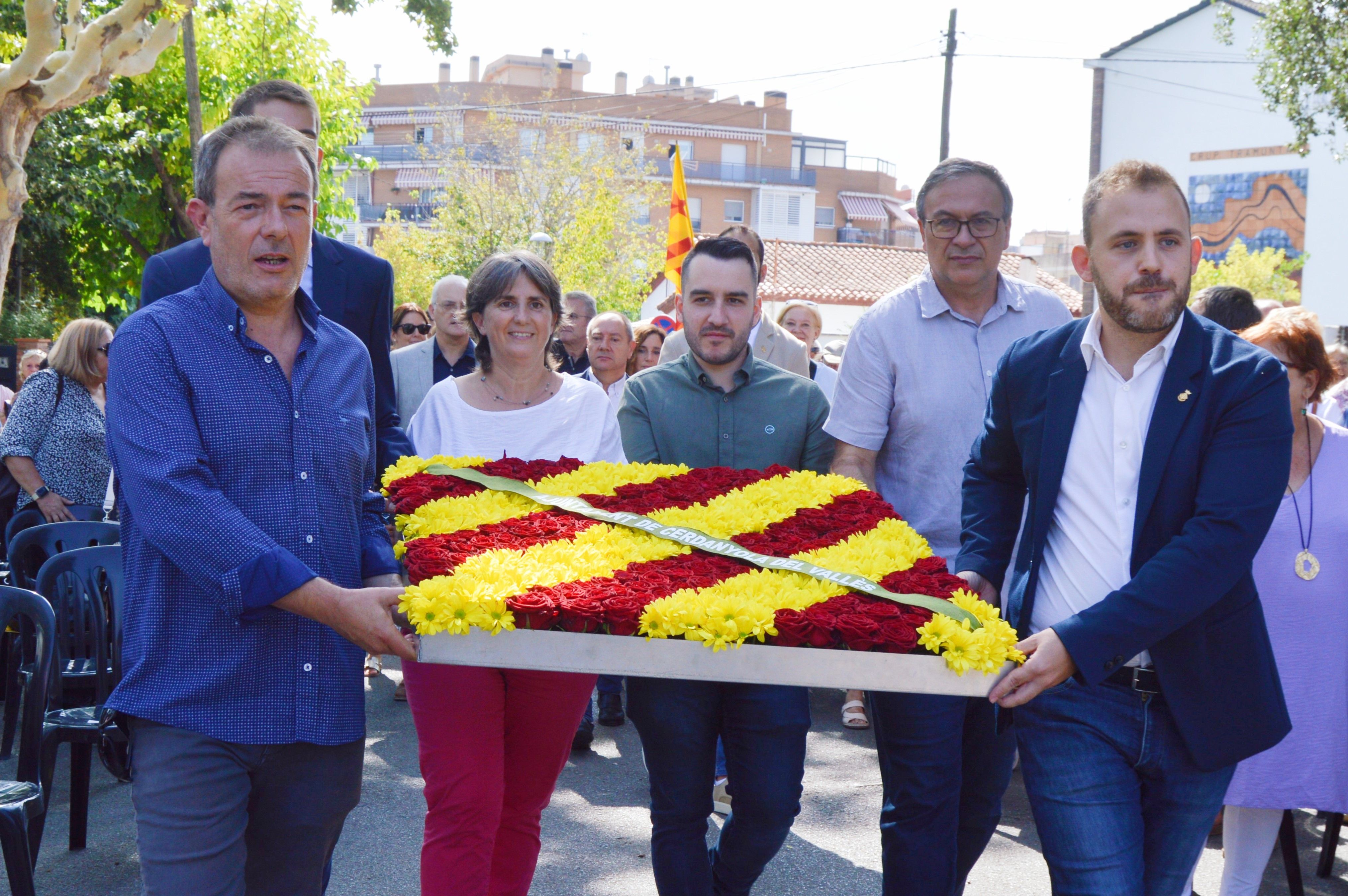 Celebració de la Diada de Catalunya de 2023 a Cerdanyola. FOTO: Nora Muñoz Otero