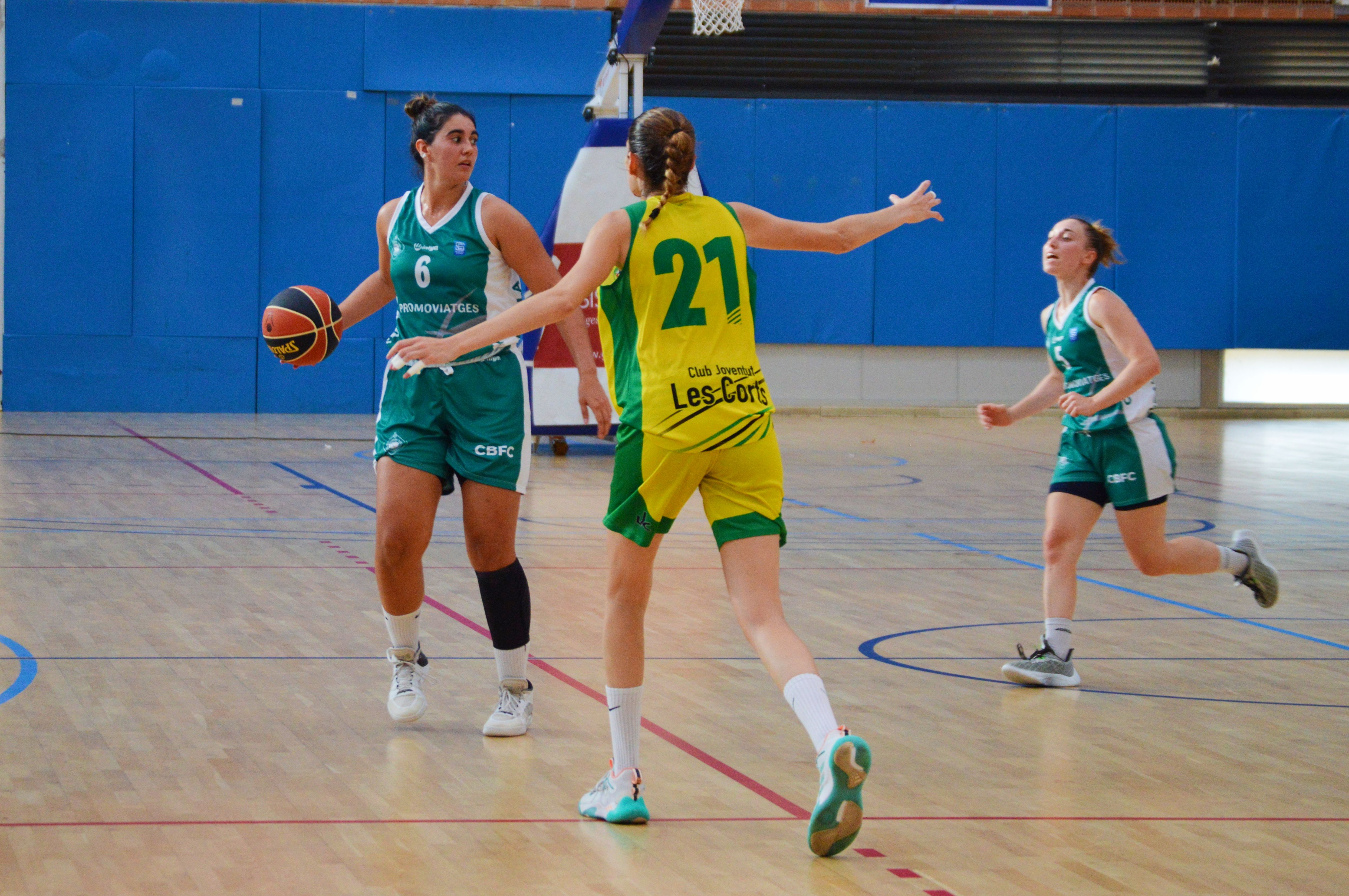 El CBF Cerdanyola en un partit de Super Copa a Guiera. FOTO: Nora Muñoz Otero