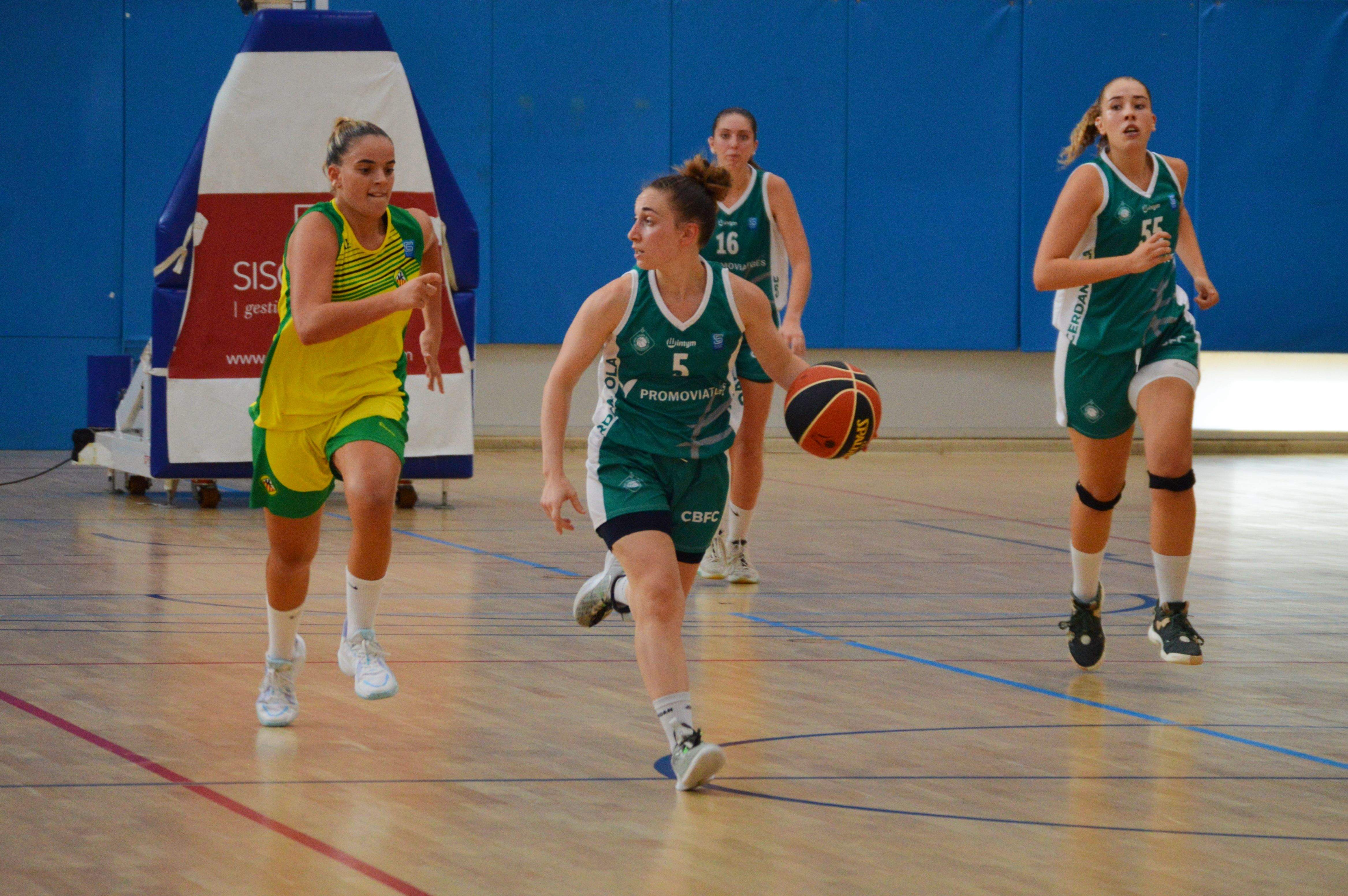 El CBF Cerdanyola en un partit de Super Copa a Guiera. FOTO: Nora Muñoz Otero