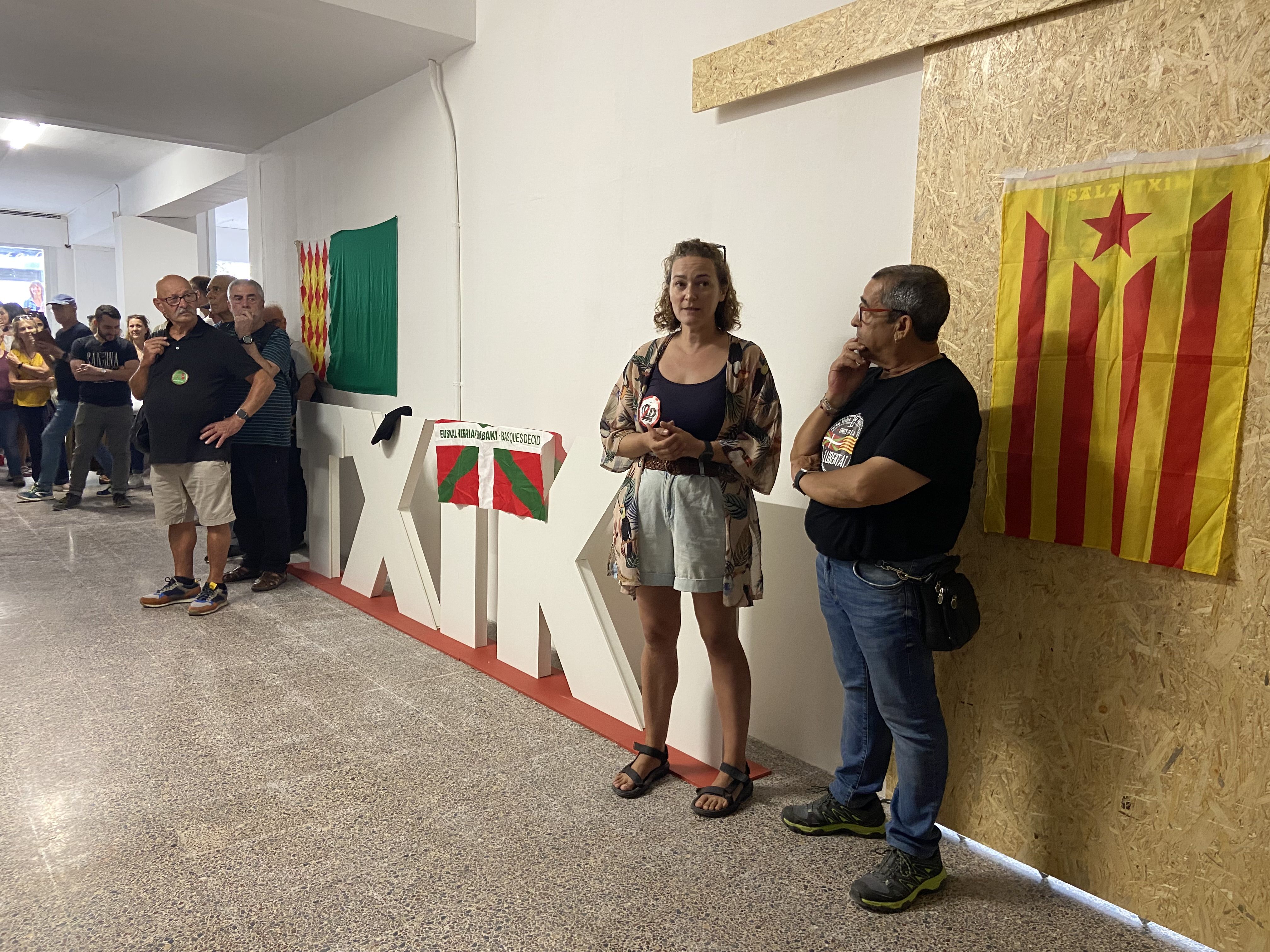 Inauguració del nou casal popular La Flama. FOTO: Nora MO Inauguració del nou casal popular La Flama. FOTO: Nora MO