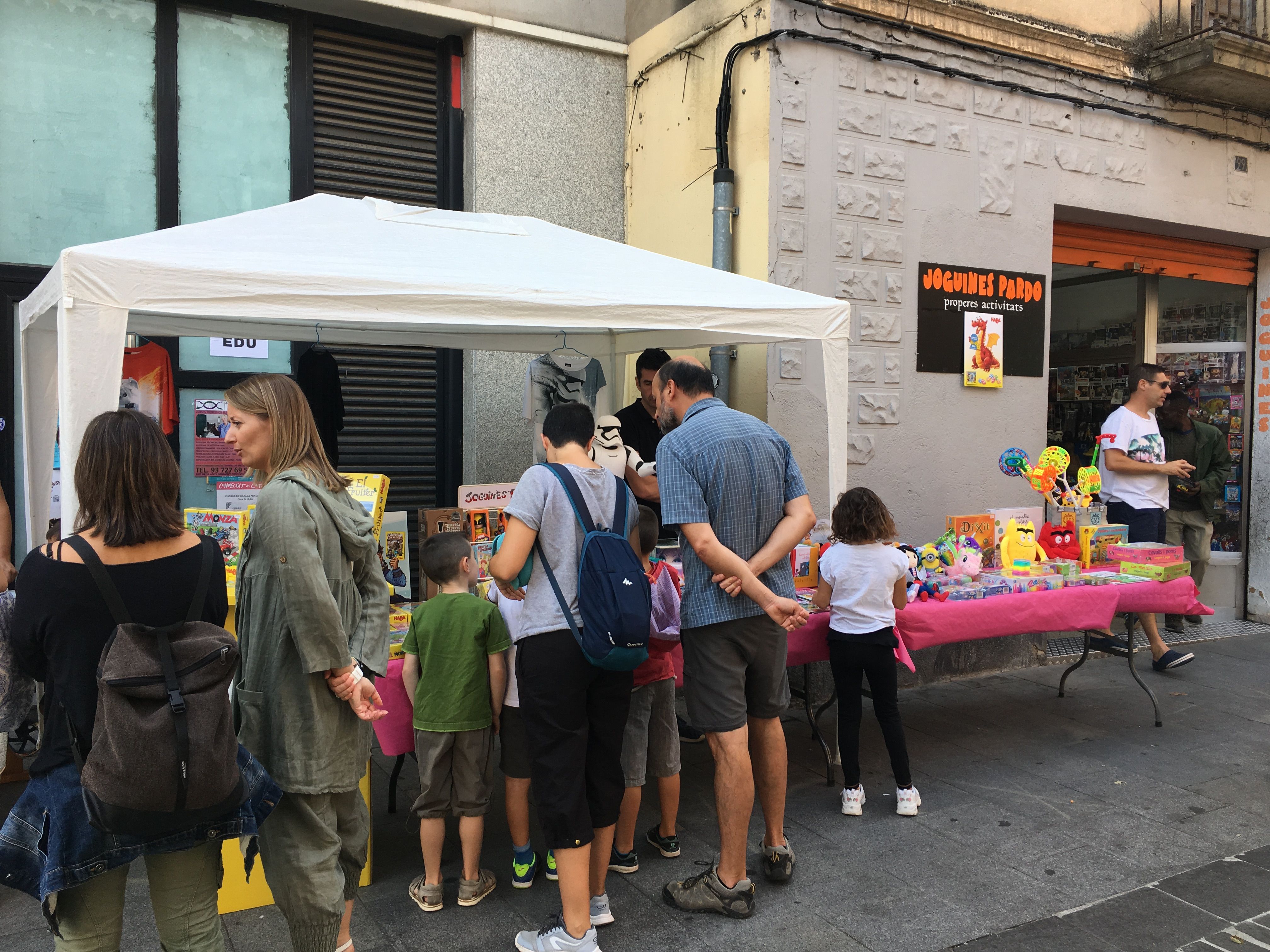 El 'Comerç al carrer' en una edició anterior. FOTO: Arxiu