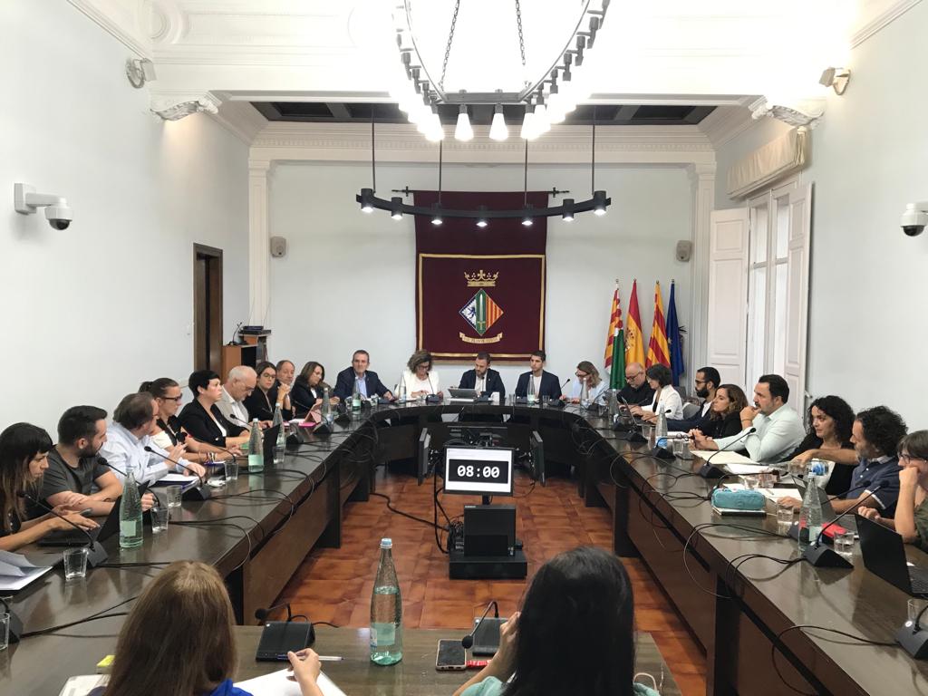 Ple municipal a l'Ajuntament de Cerdanyola. FOTO: Guillem Barrera Ple municipal a l'Ajuntament de Cerdanyola. FOTO: Guillem Barrera