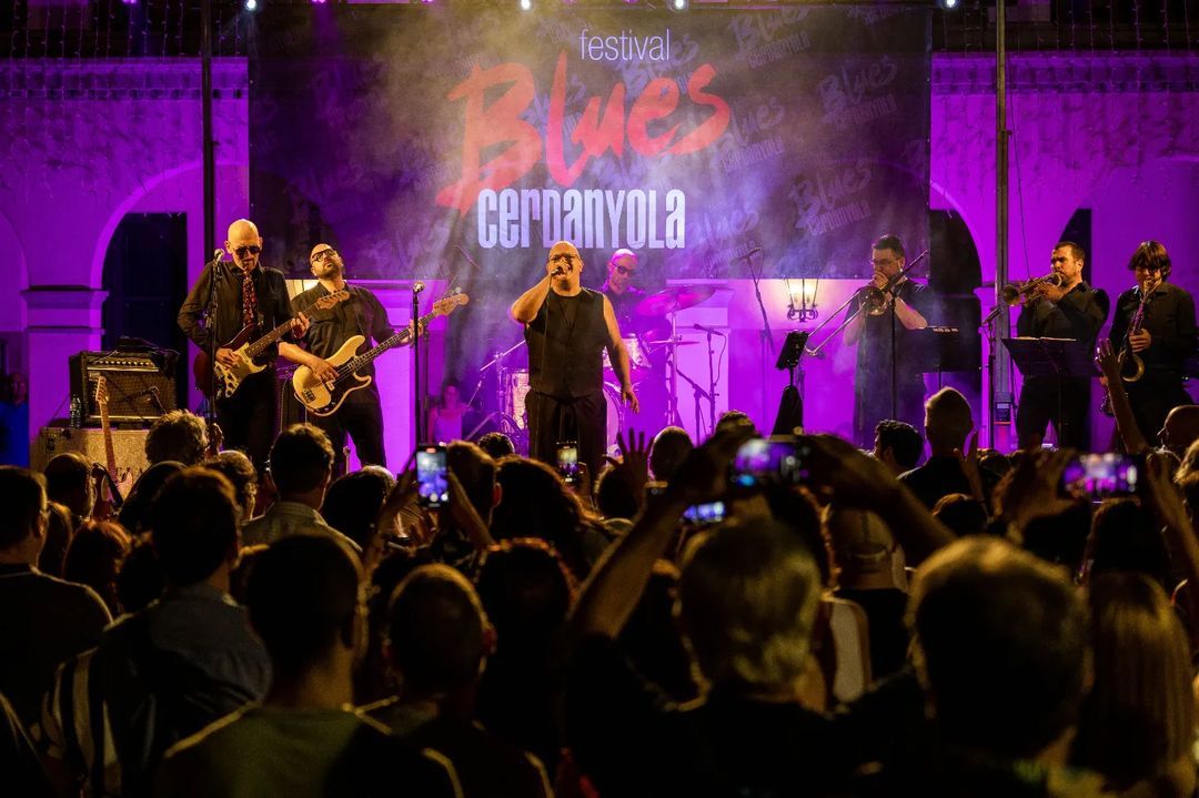 The Otis Redding Show va fer les delícies del públic de la plaça Francesc Layret. FOTO: Ajuntament de Cerdanyola