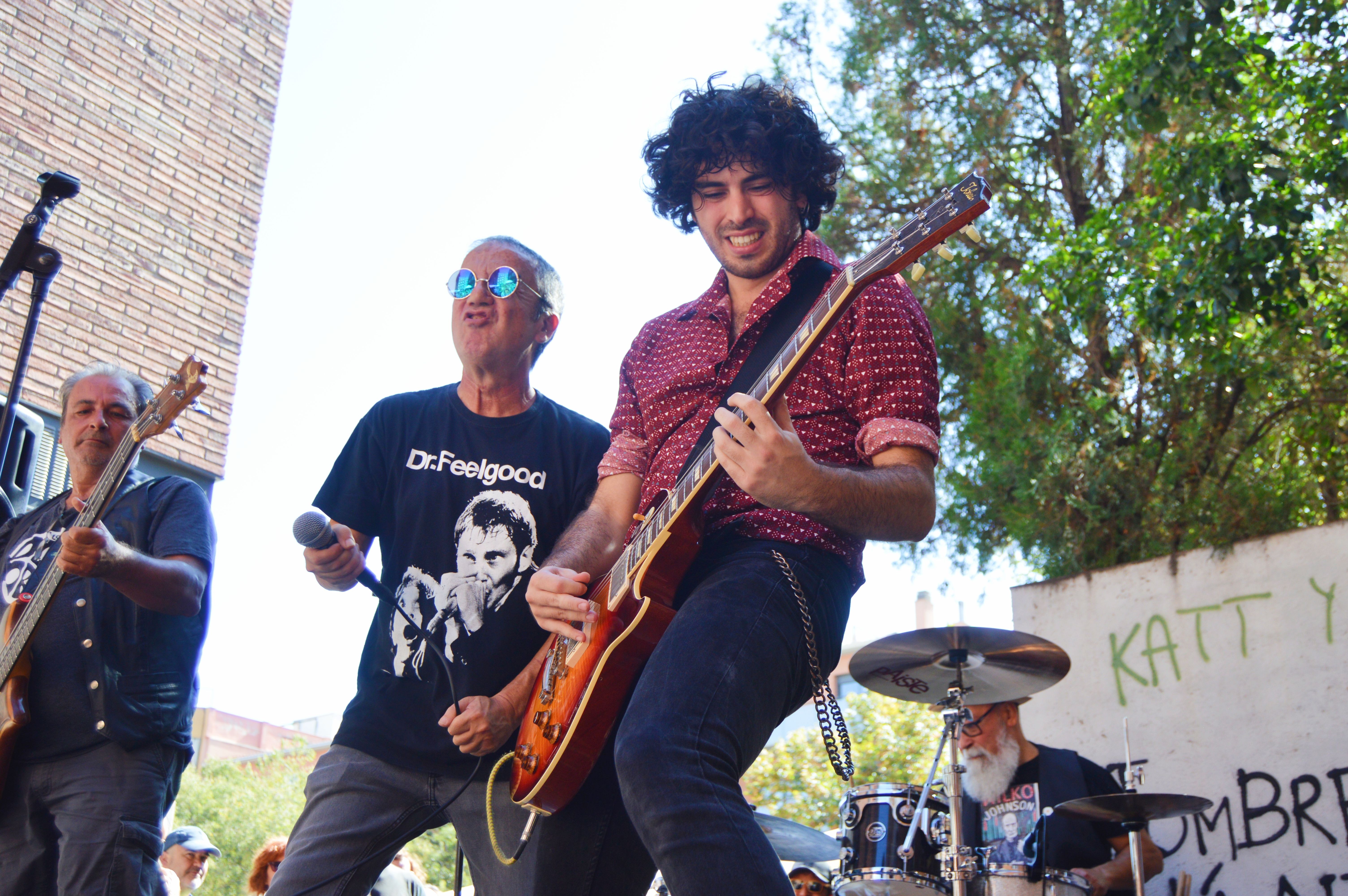 Tribut de Dr. Feelgood amb Los Doctores al 32è Festival de Blues. FOTO: Nora Muñoz Otero