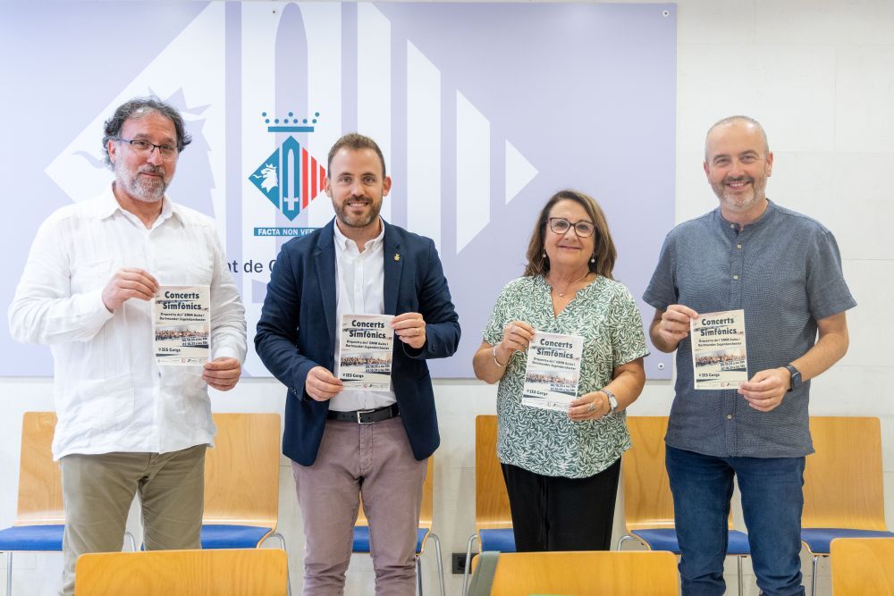 Imatge de la presentació de l'intercanvi entre l'Escola Aulos i l'Escola de Música de Dortmund. FOTO: Ajuntament de Cerdanyola Imatge de la presentació de l'intercanvi entre l'Escola Aulos i l'Escola de Música de Dortmund. FOTO: Ajuntament de Cerdanyola