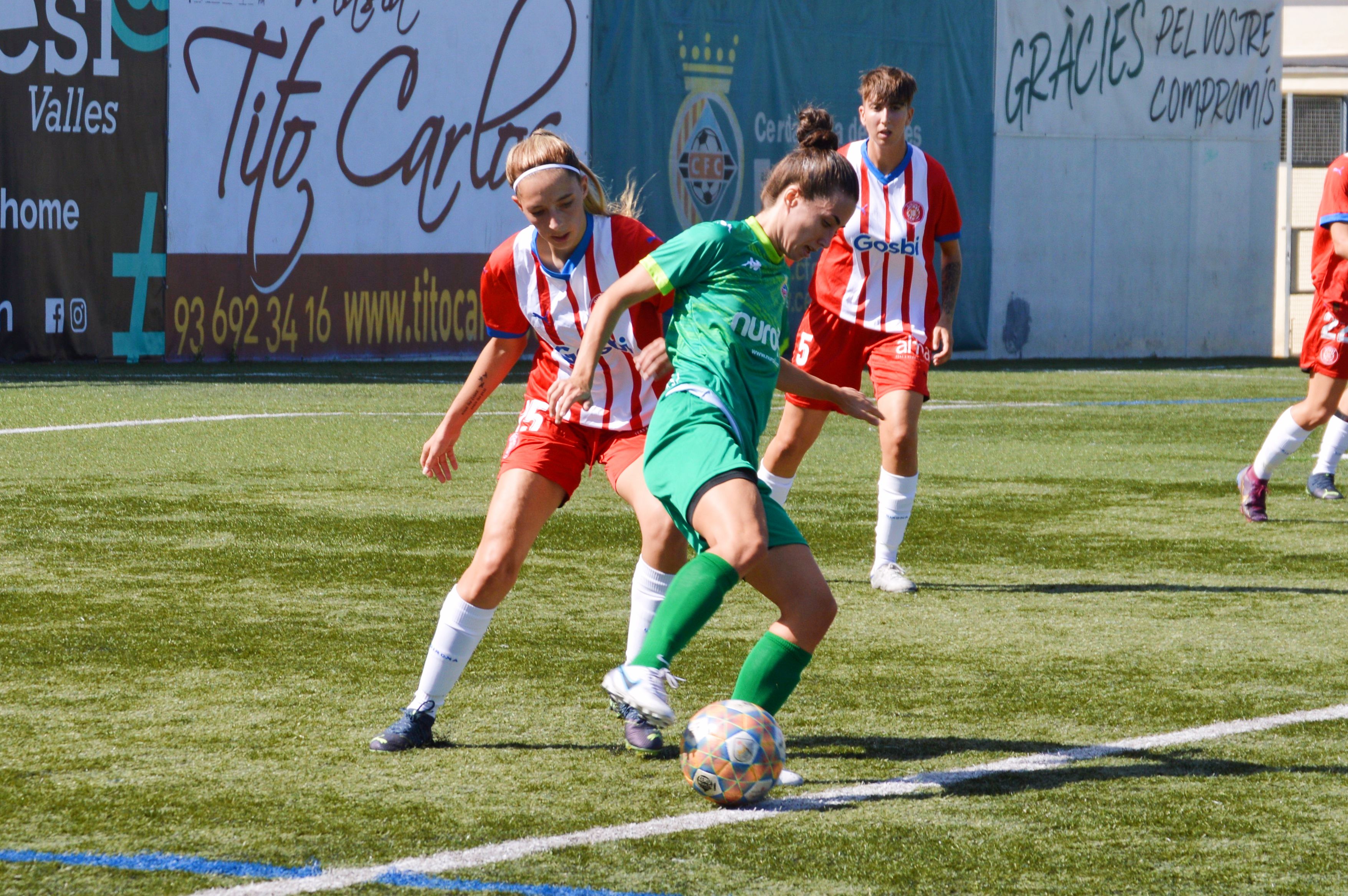 El Cerdanyola Futbol Club de Preferent Femení a Fontetes. FOTO: Cerdanyola FC El Cerdanyola Futbol Club de Preferent Femení a Fontetes. FOTO: Cerdanyola FC