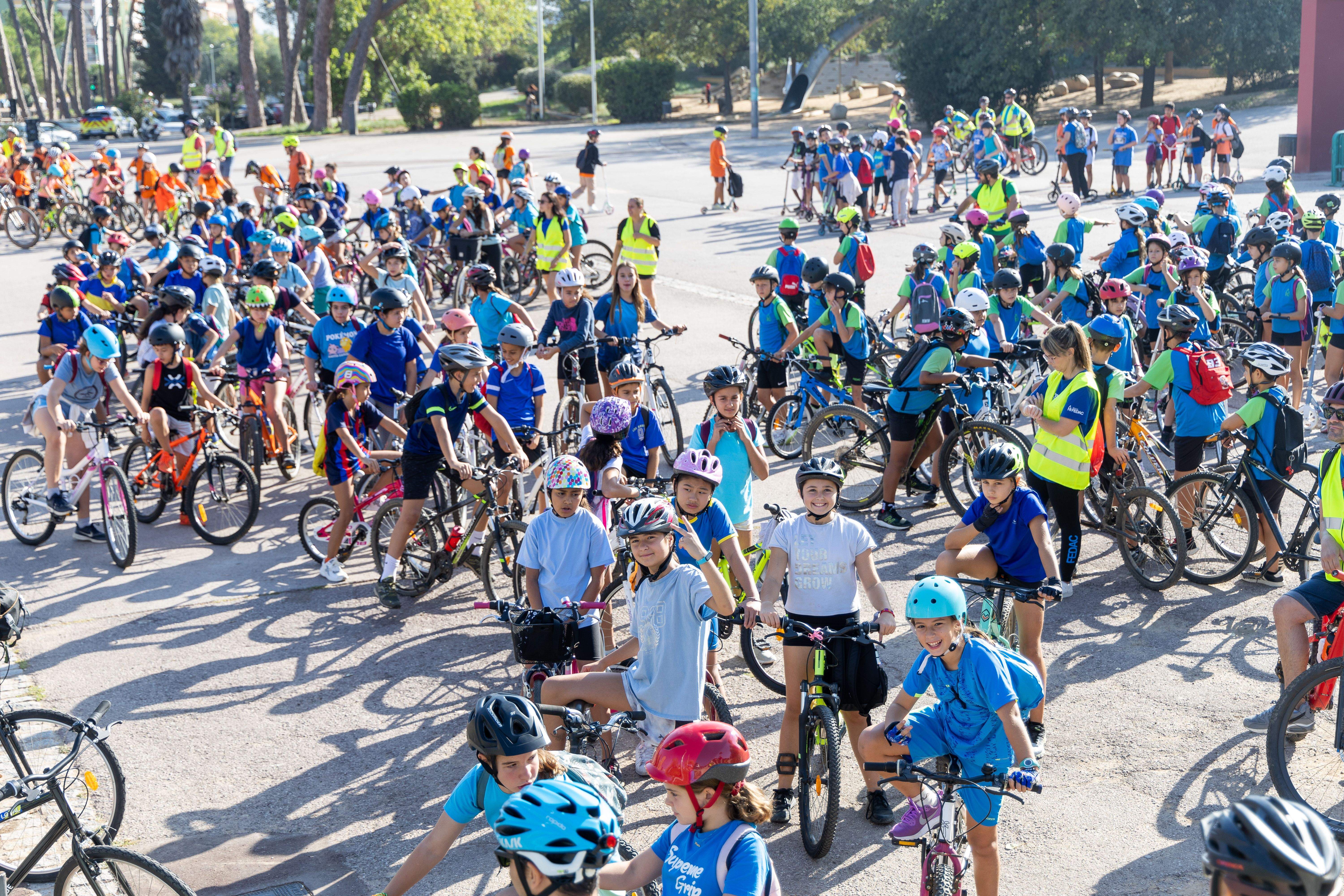 7a edició de la Bicicletada Camins Escolars. FOTO: Ajuntament de Cerdanyola