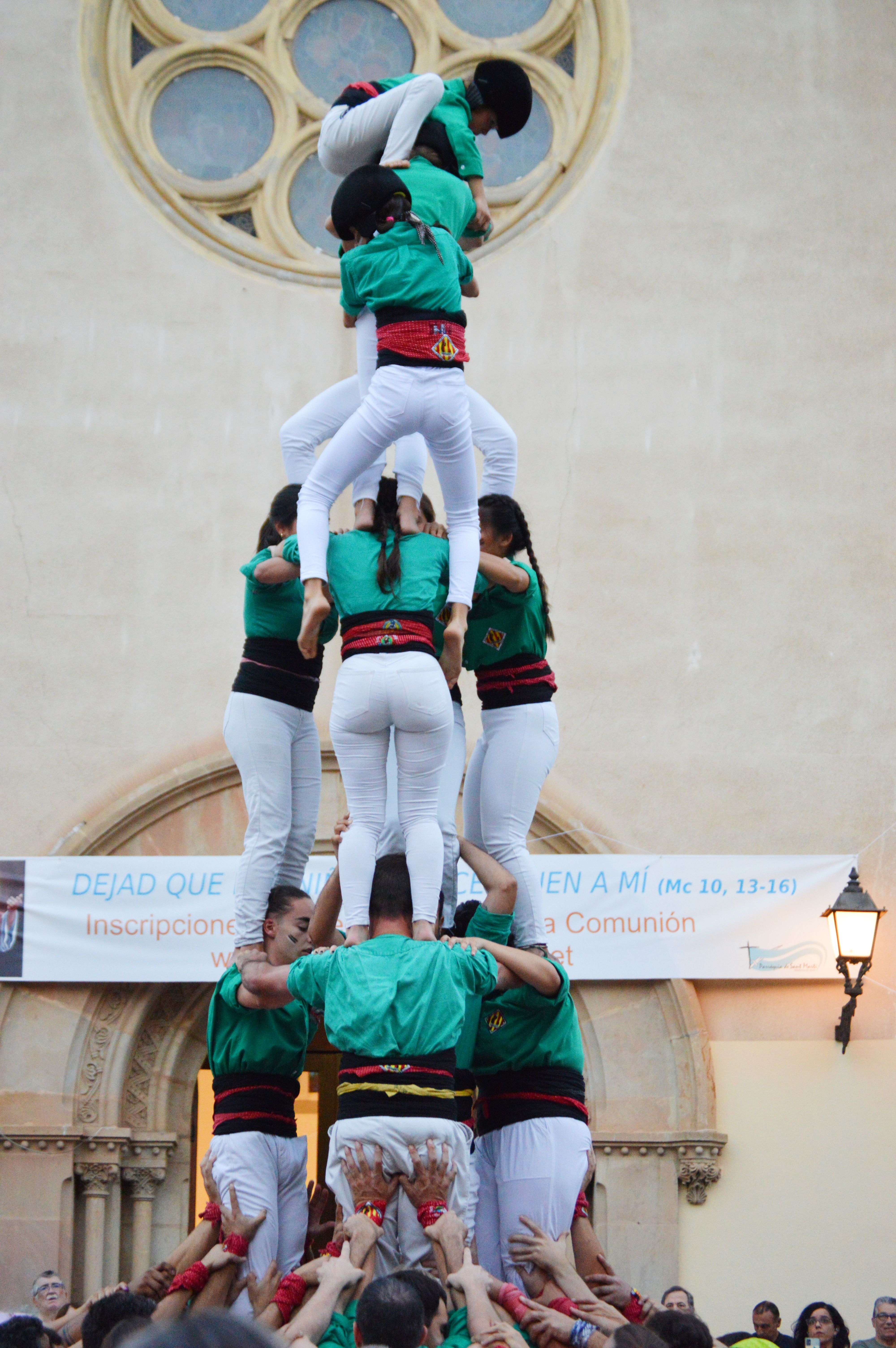 Les imatges del 25è aniversari de Castellers de Cerdanyola. FOTO: Nora MO