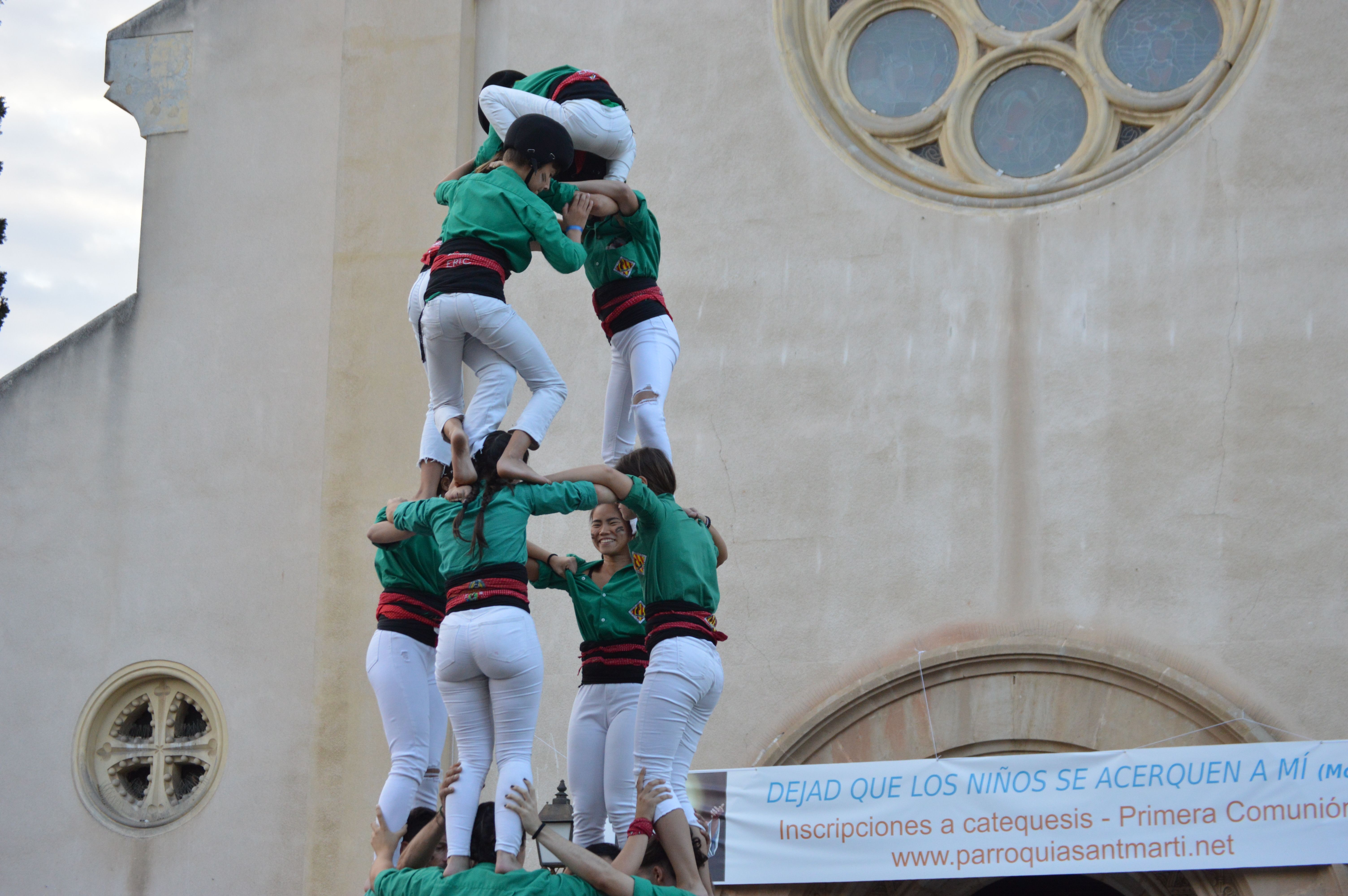 Les imatges del 25è aniversari de Castellers de Cerdanyola. FOTO: Nora MO