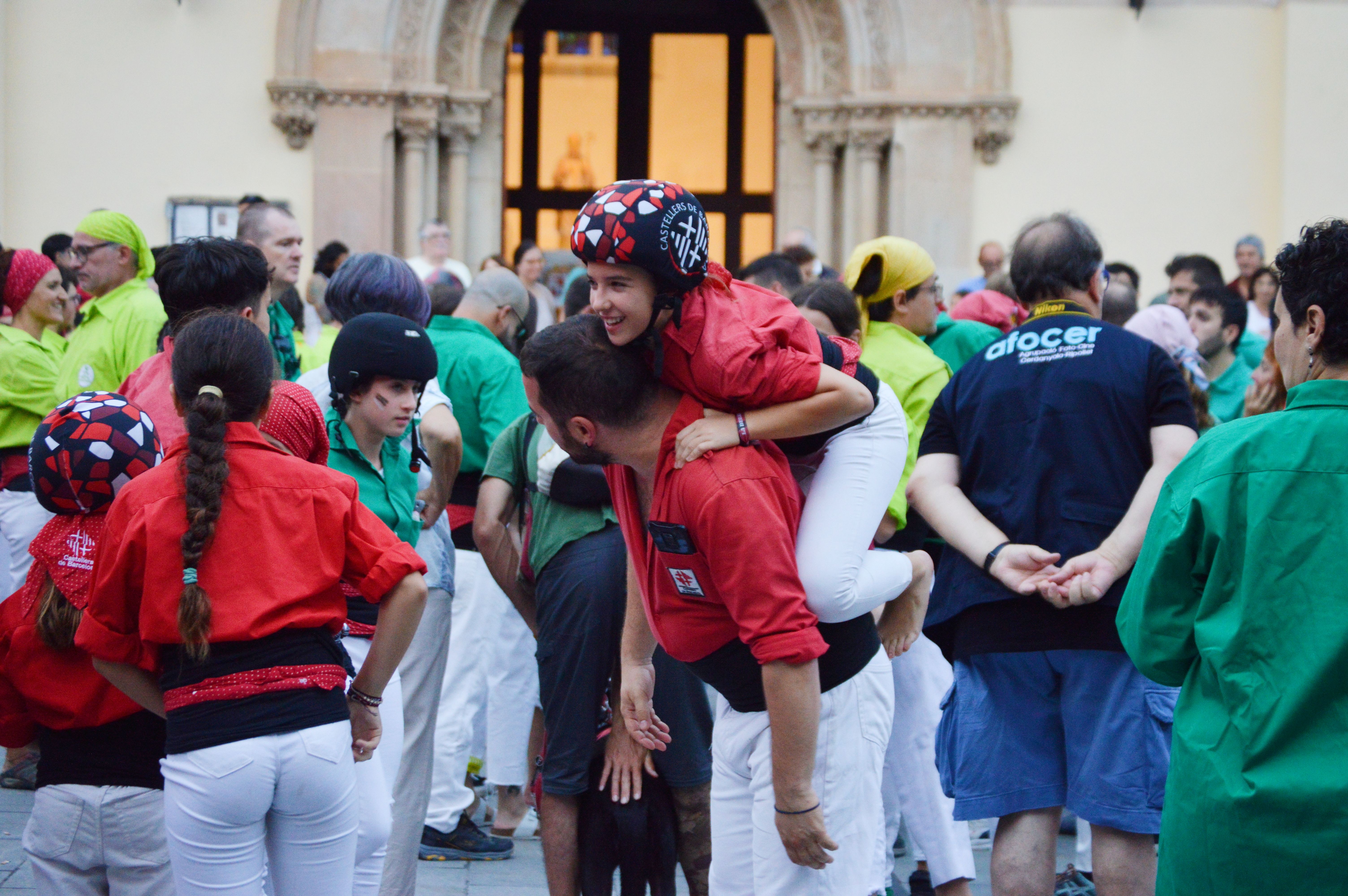Les imatges del 25è aniversari de Castellers de Cerdanyola. FOTO: Nora MO