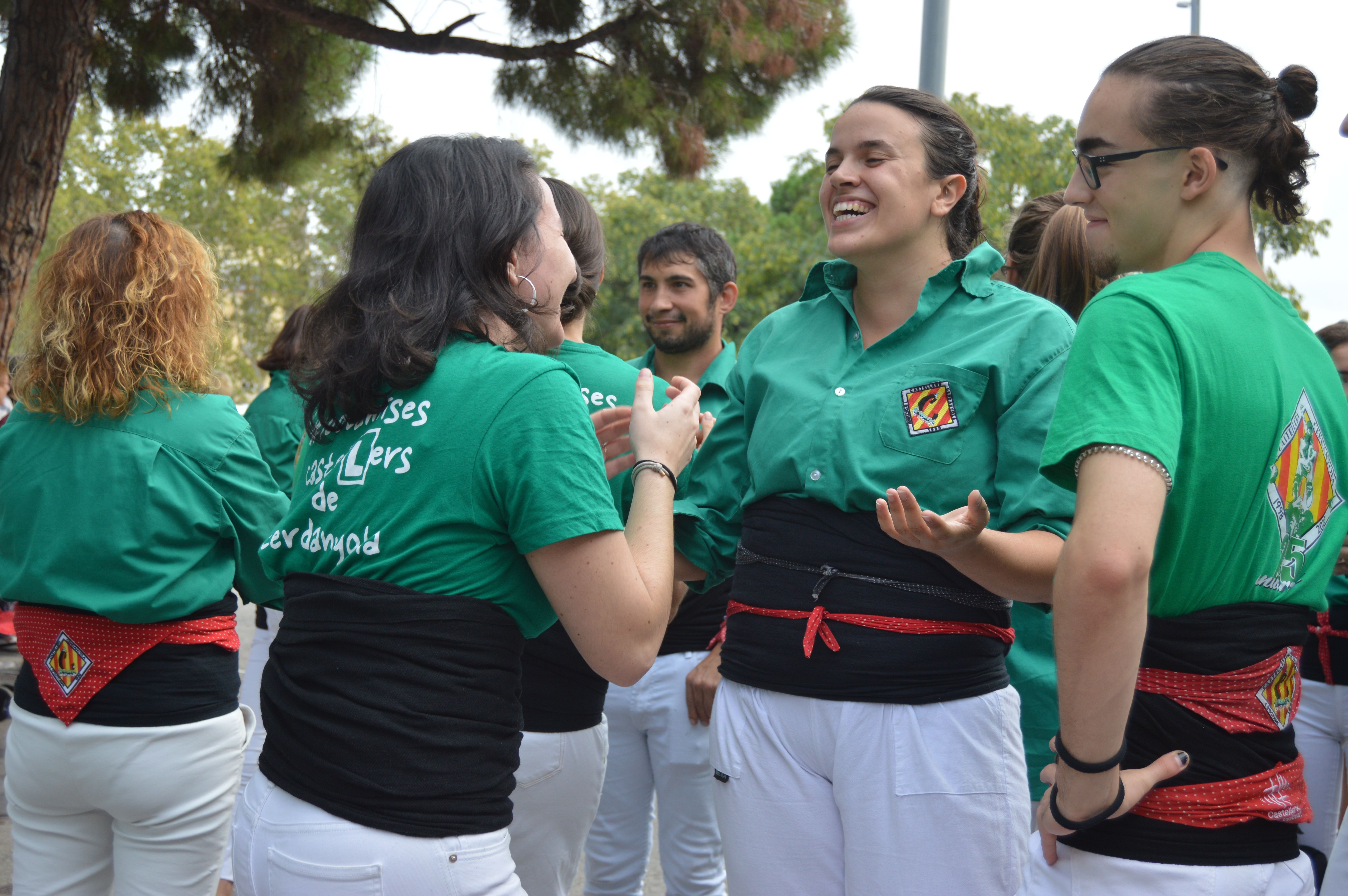 Les imatges del 25è aniversari de Castellers de Cerdanyola. FOTO: Nora MO