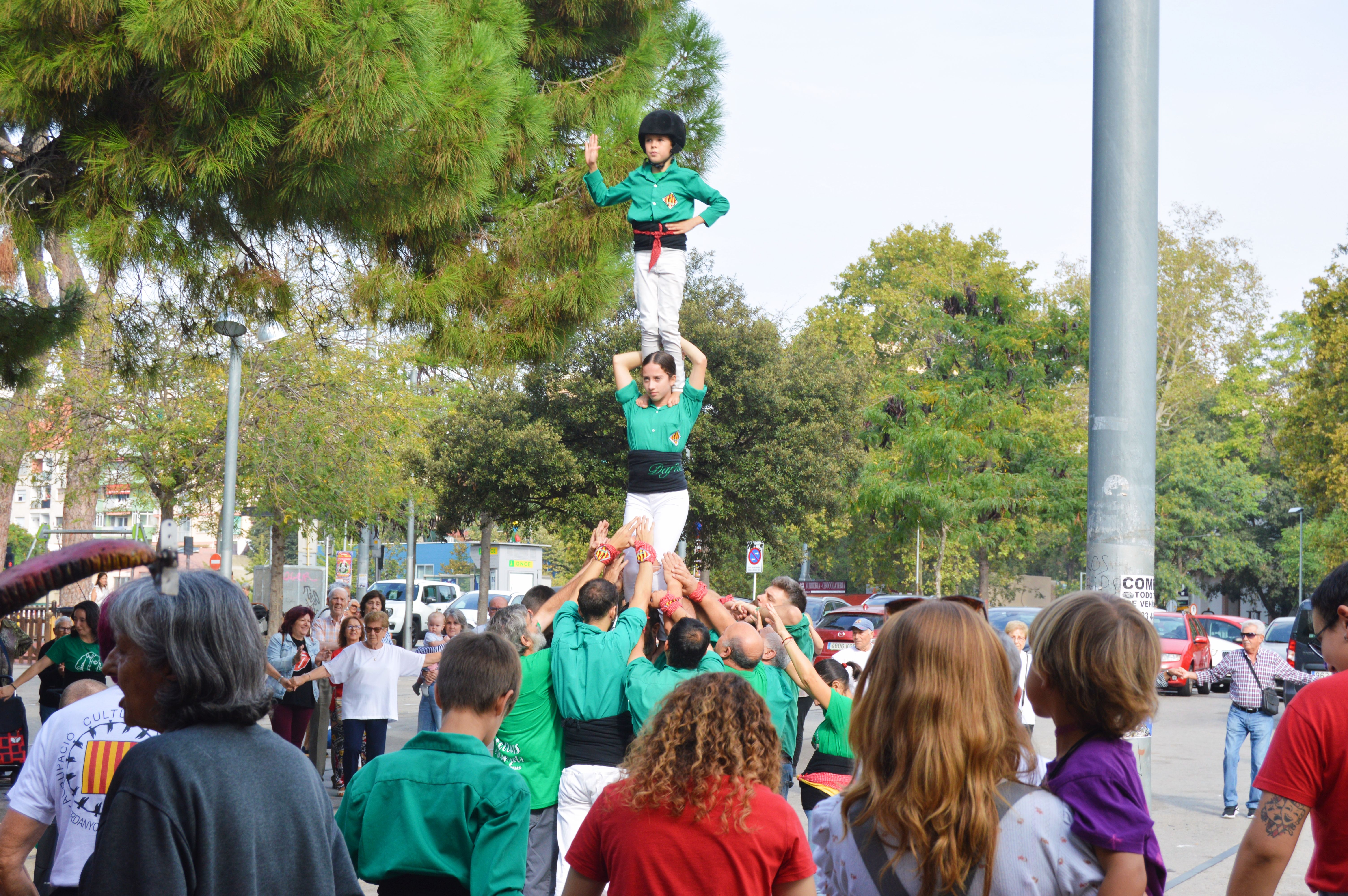 Les imatges del 25è aniversari de Castellers de Cerdanyola. FOTO: Nora MO